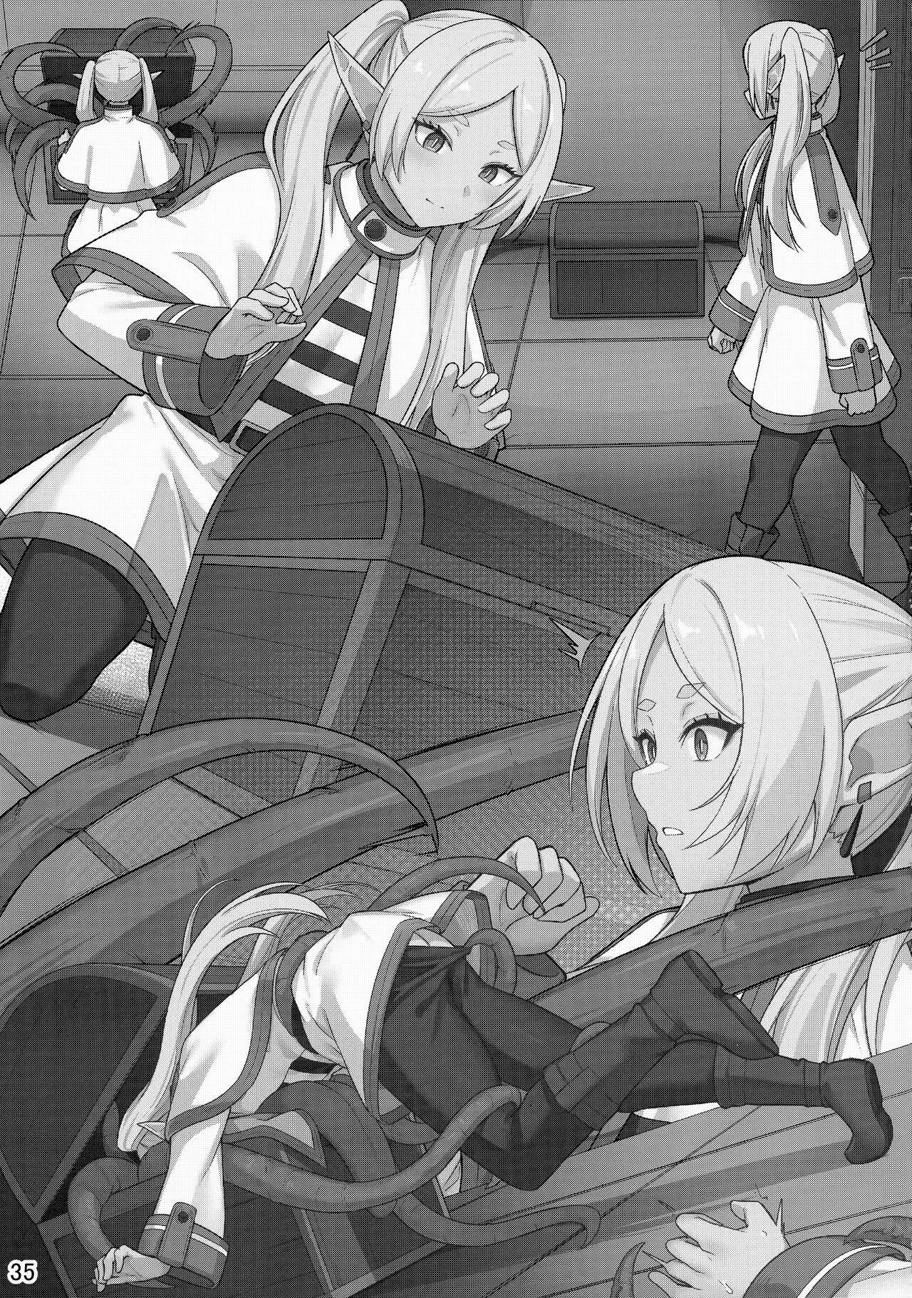 Frieren's Chotto H na Hon page 36