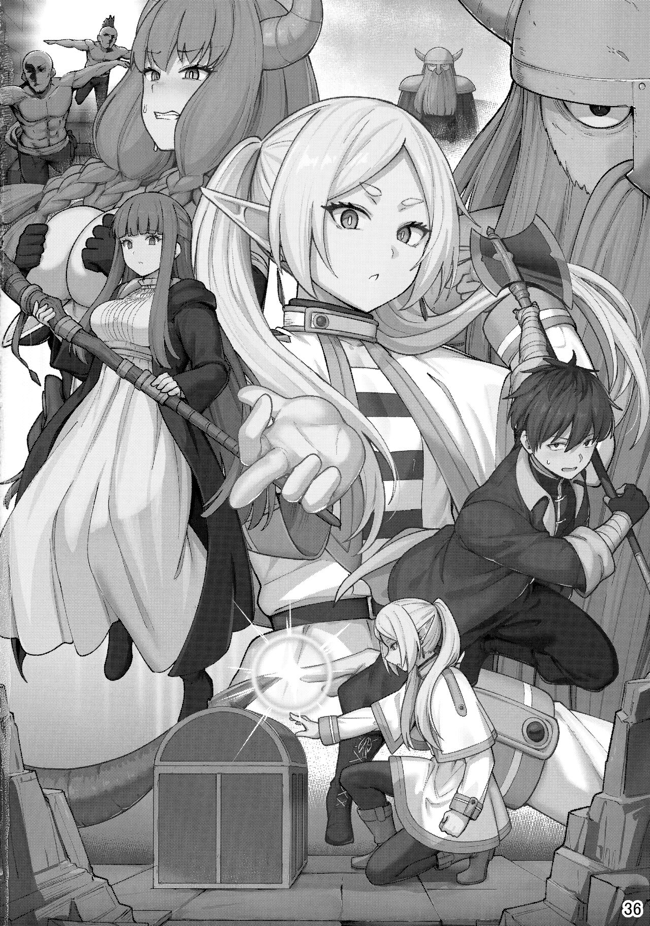 Frieren's Chotto H na Hon page 37