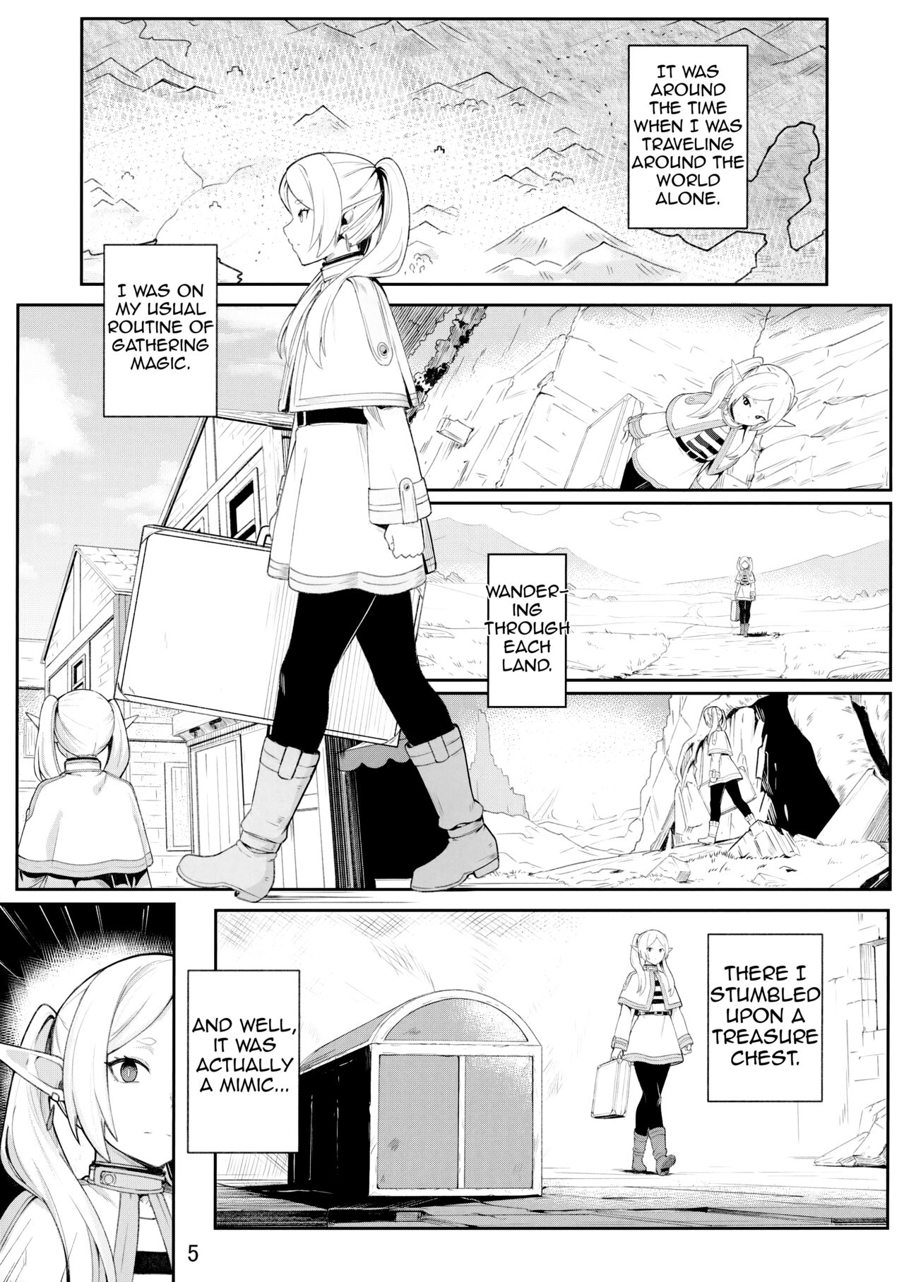 Frieren's Chotto H na Hon page 6