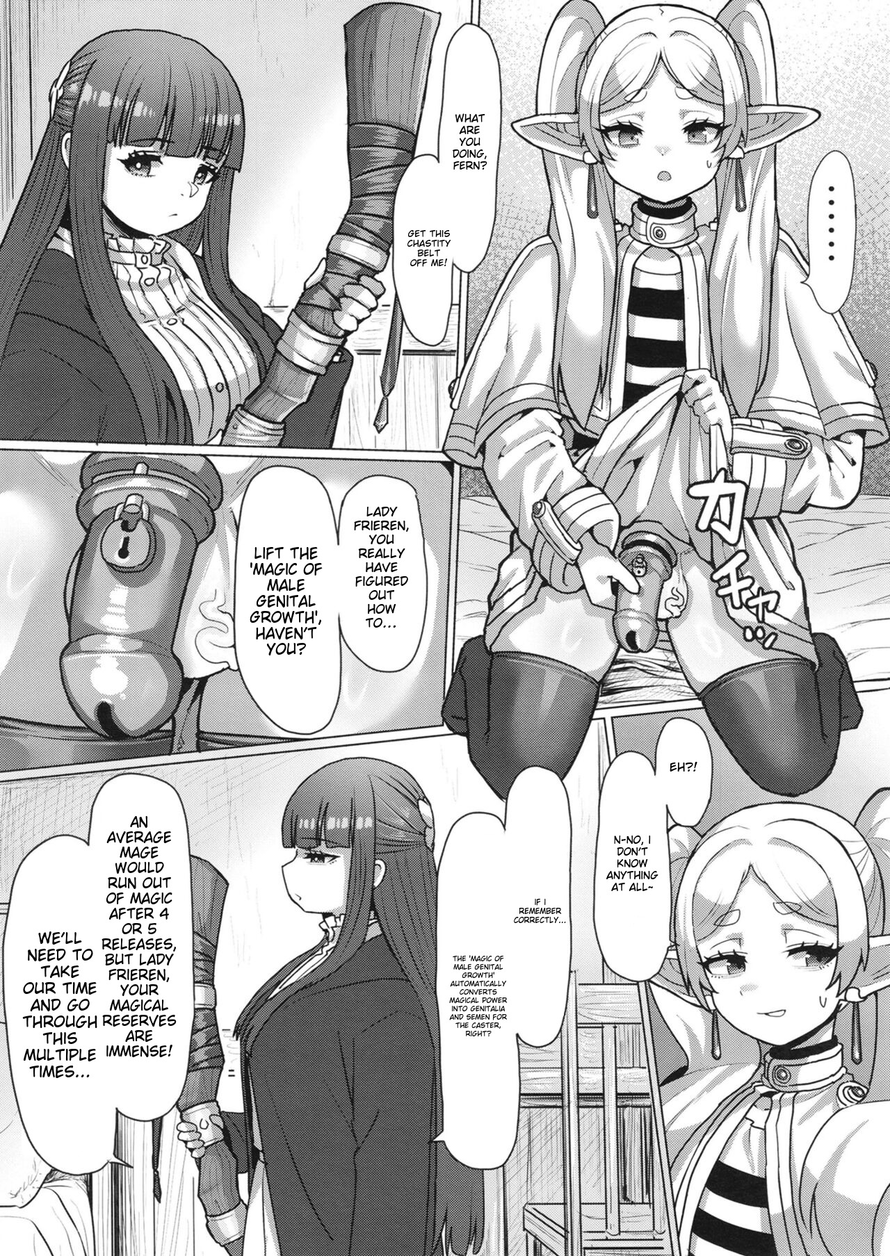Frieren to Chinchin no Haeru Mahou page 12