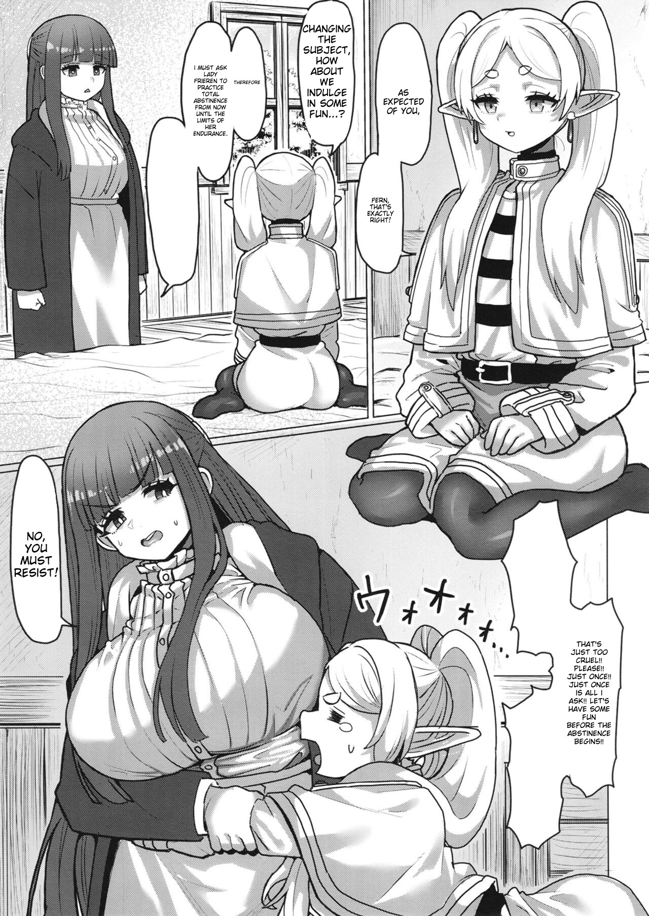 Frieren to Chinchin no Haeru Mahou page 14