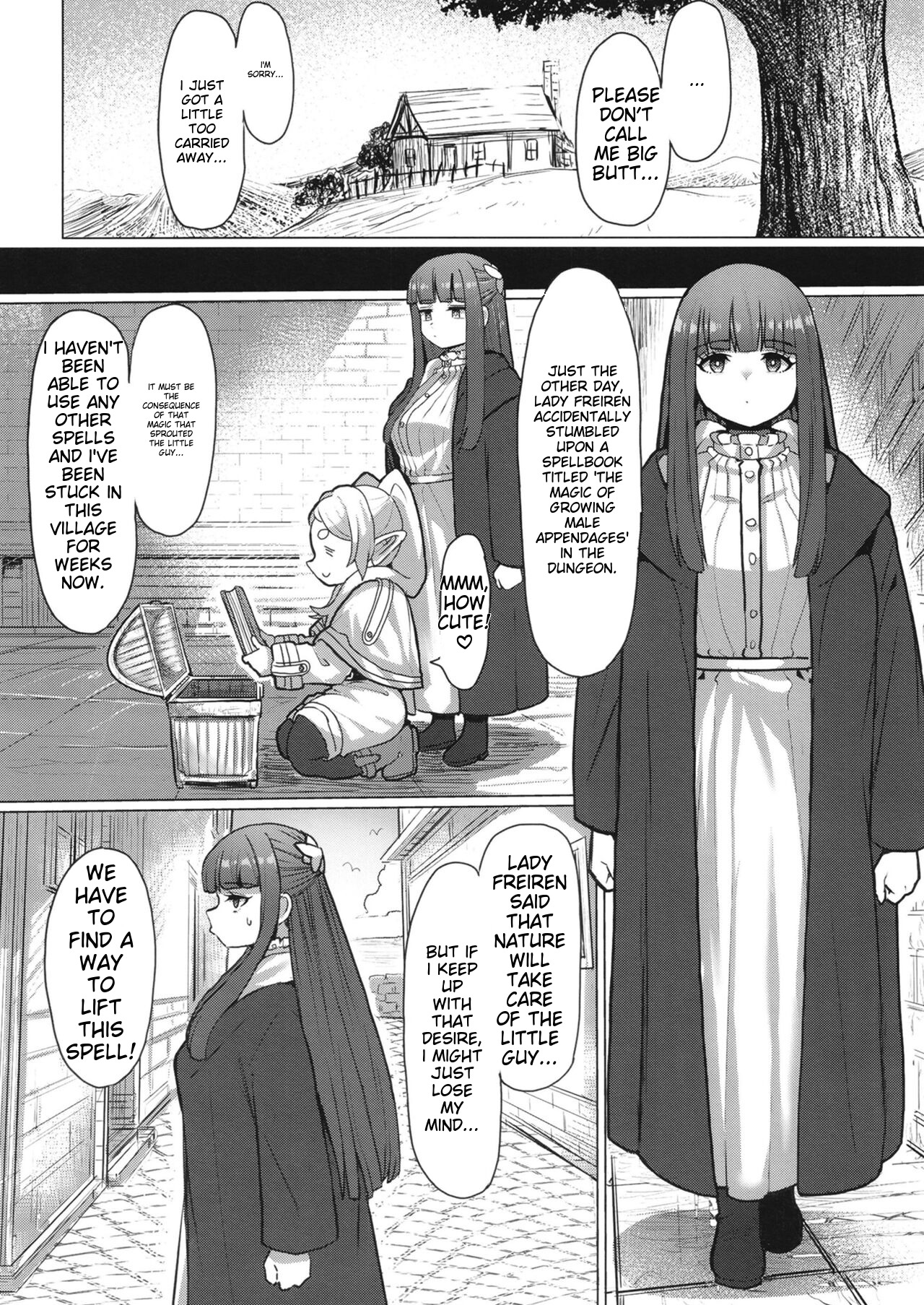 Frieren to Chinchin no Haeru Mahou page 9