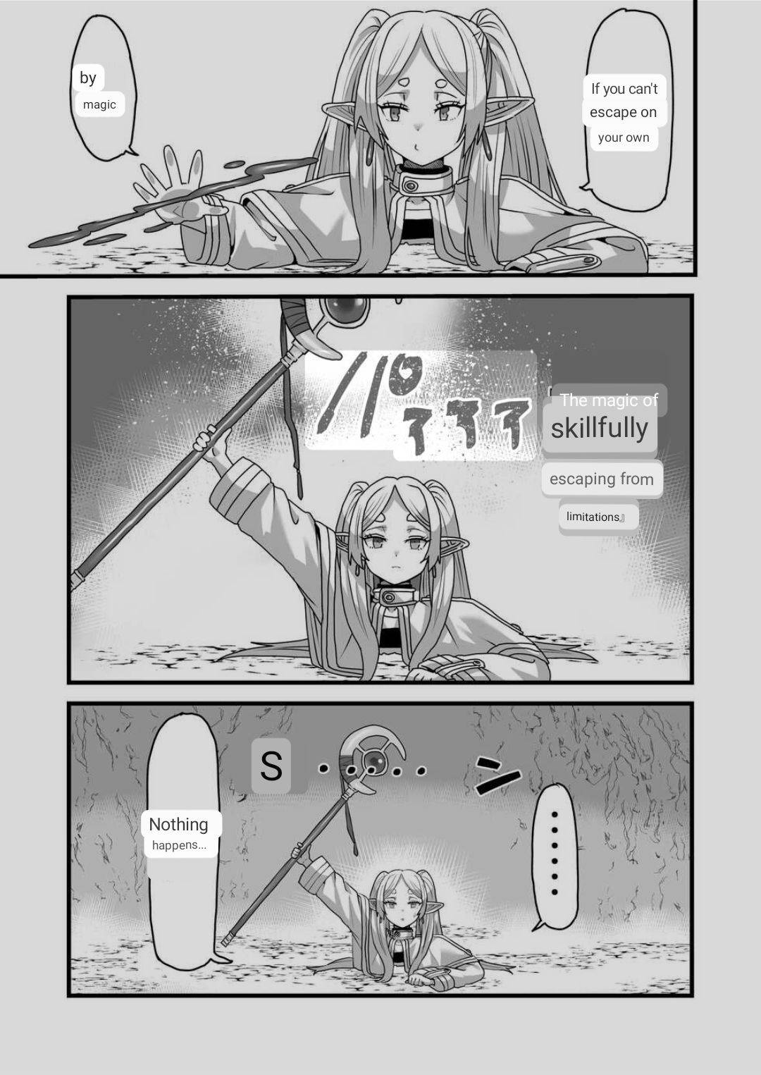 Frieren to Kankaku Shadan Ana page 3