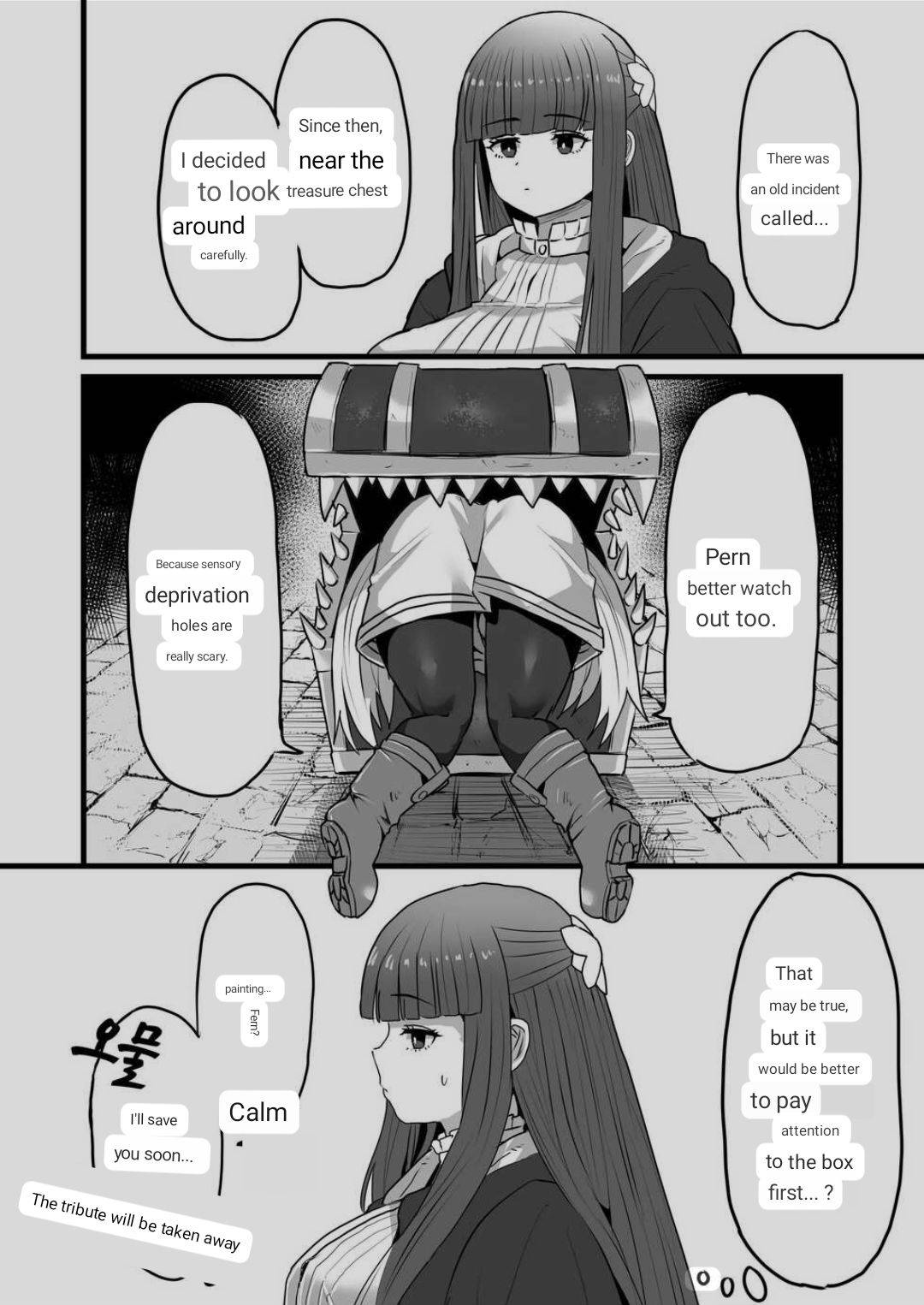 Frieren to Kankaku Shadan Ana page 32