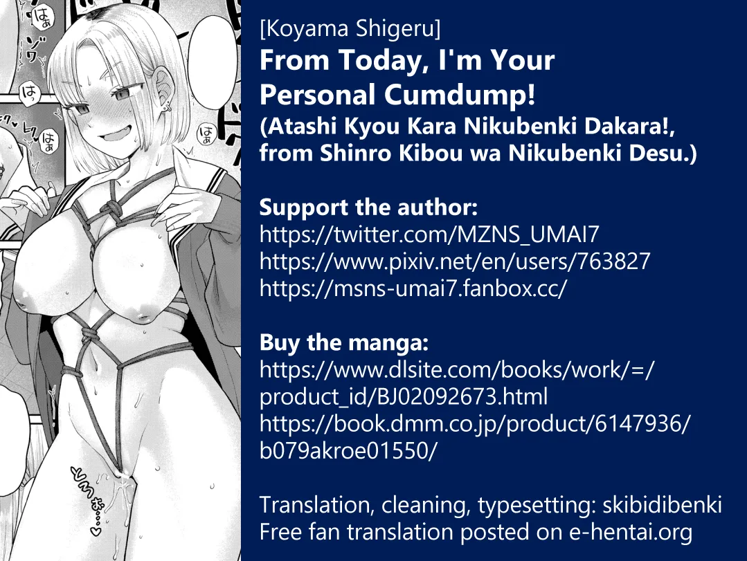 From Today, I'm Your Personal Cumdump! page 37