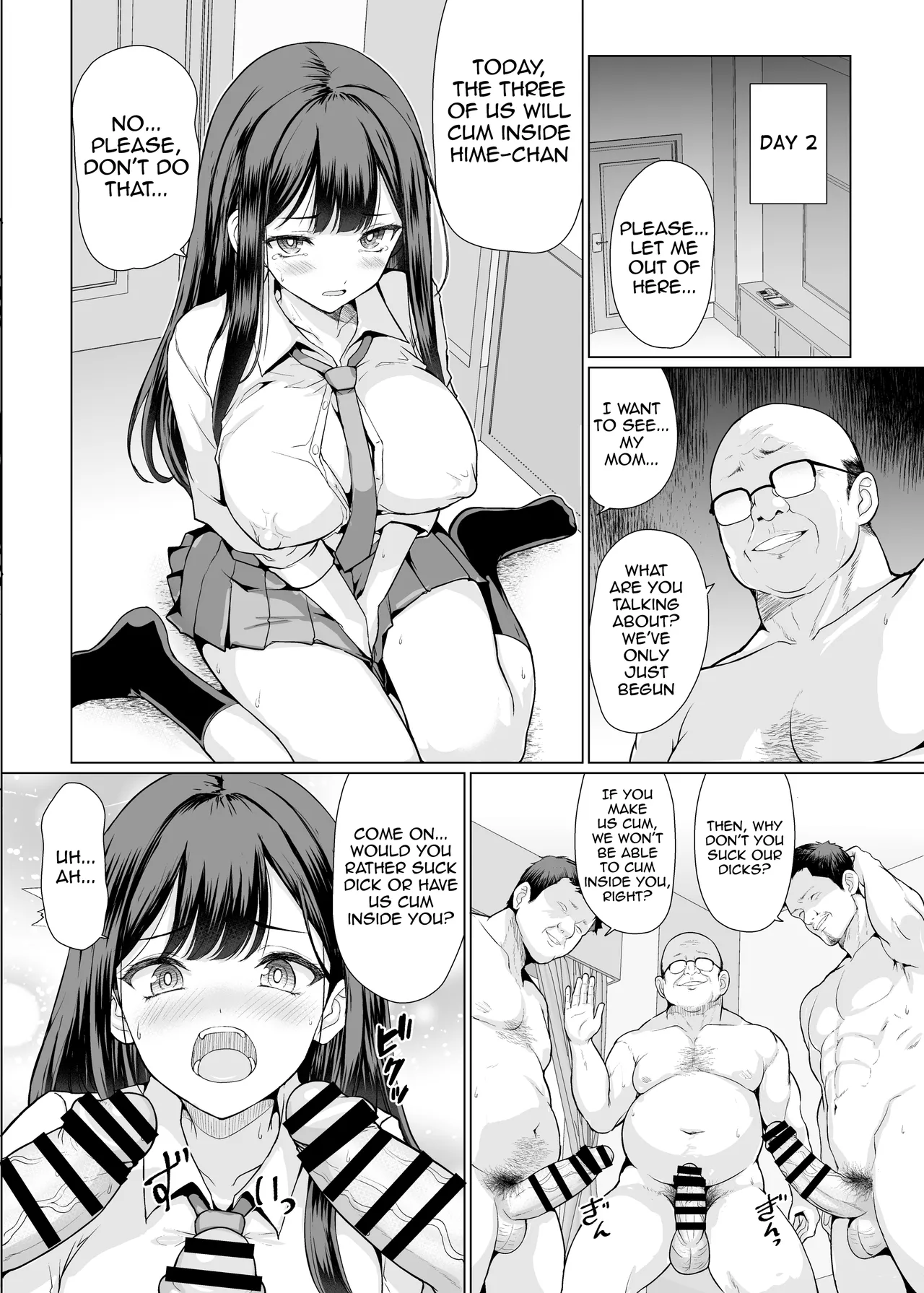 Fucked by cruel old men page 22