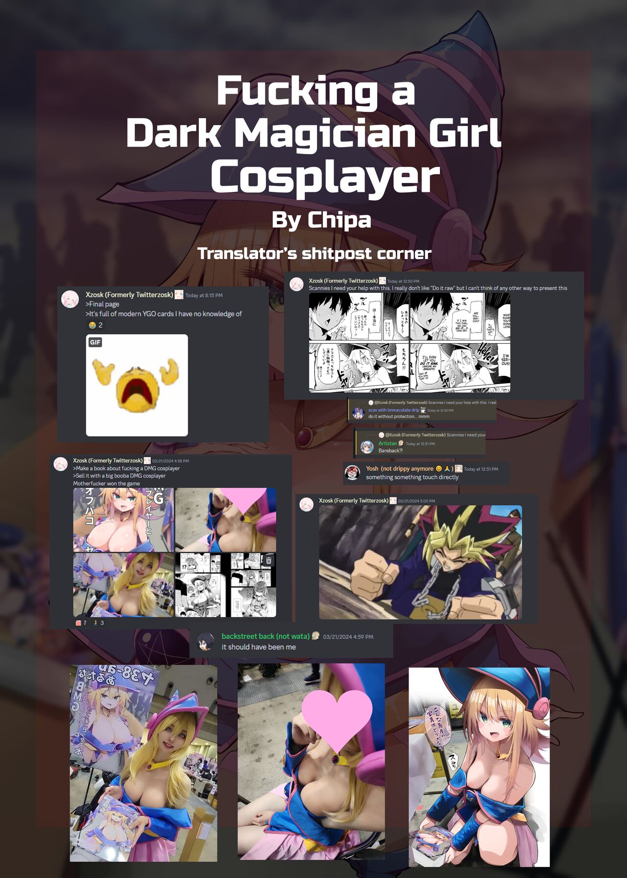 Fucking a Dark Magician Girl Cosplayer page 31