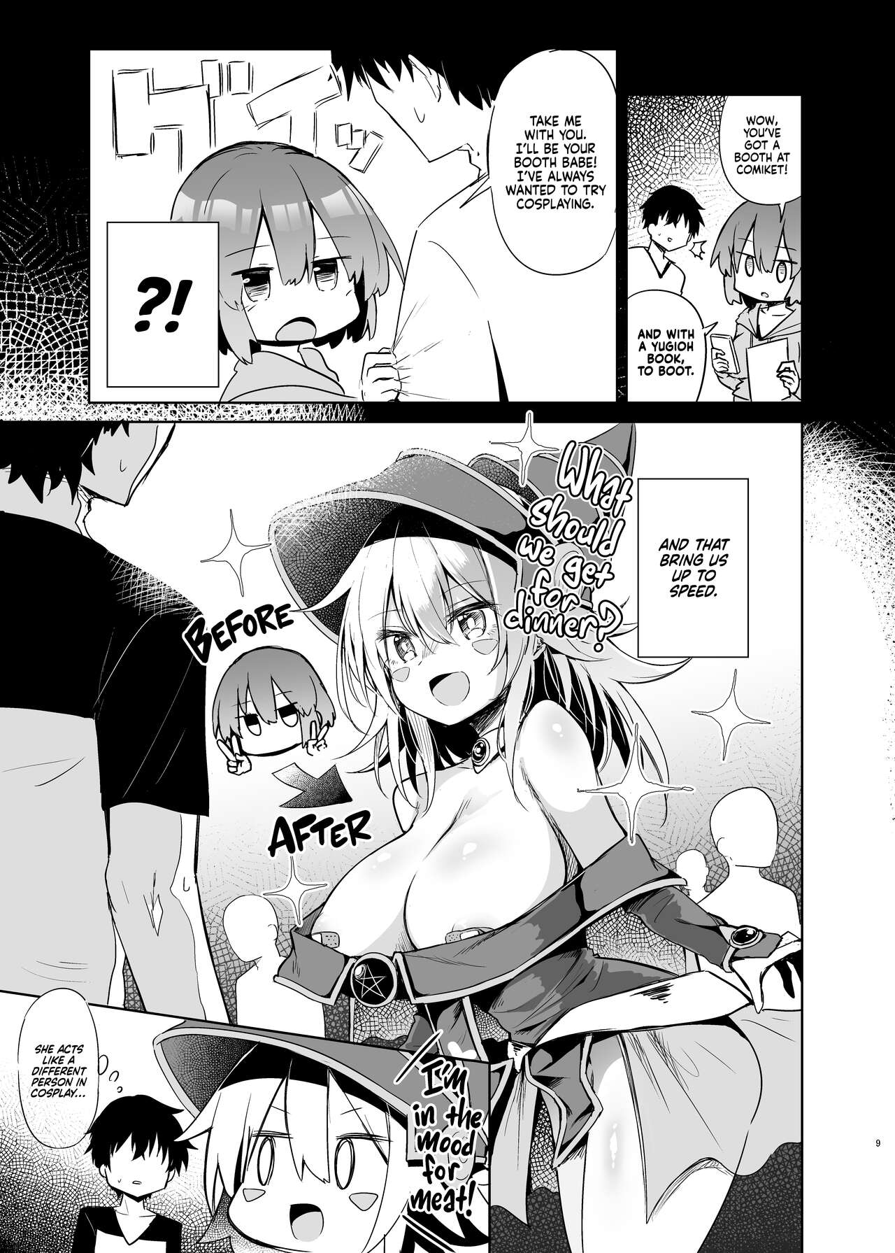 Fucking a Dark Magician Girl Cosplayer page 8