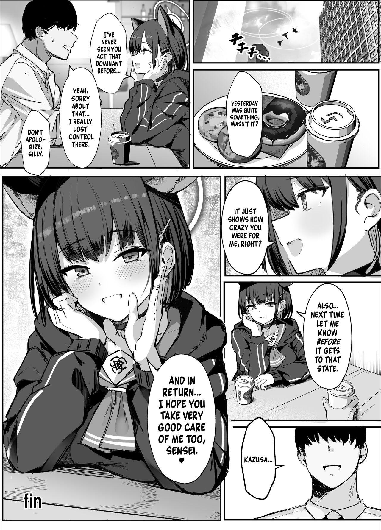 Fucking Kazusa in a Swimsuit After School page 24