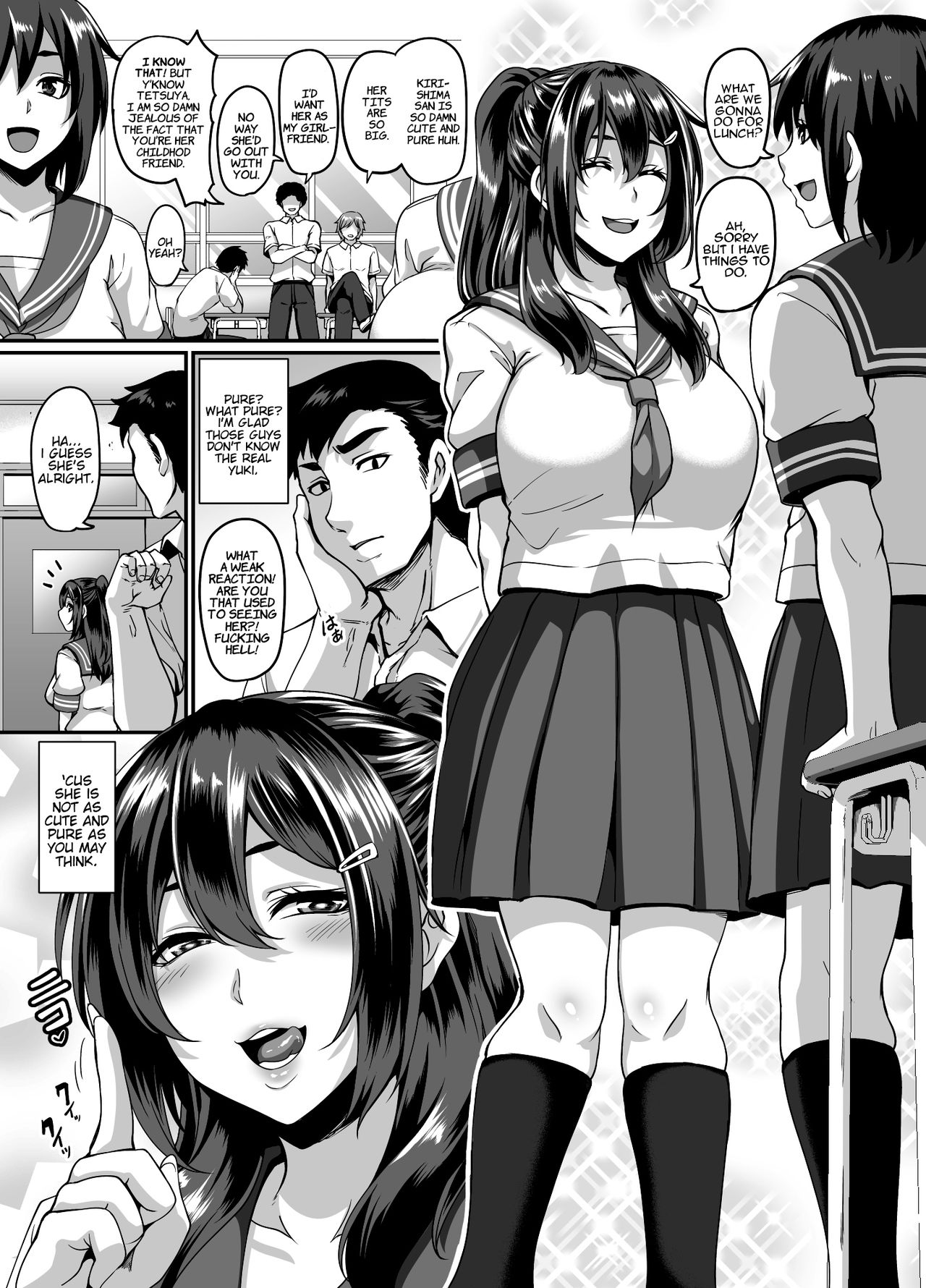Fucking My Lewd Childhood Friend Over and Over page 2