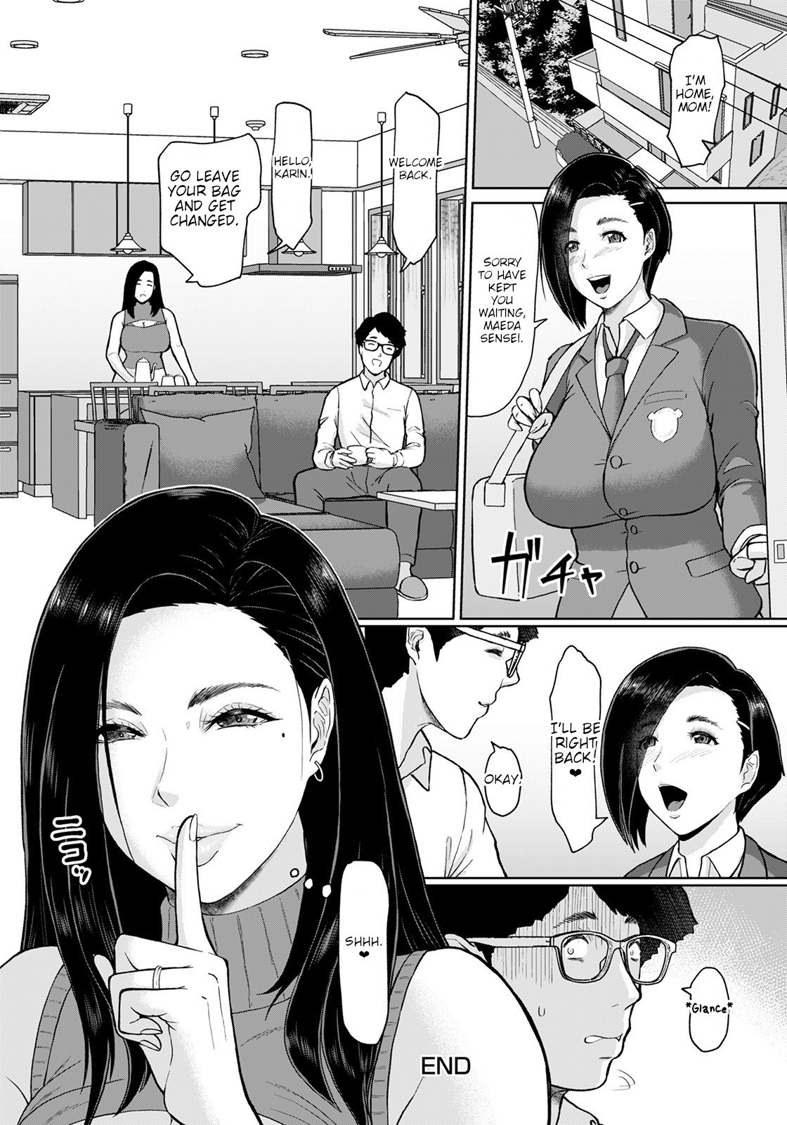 Fucking the wife while her daughter is not at home page 20