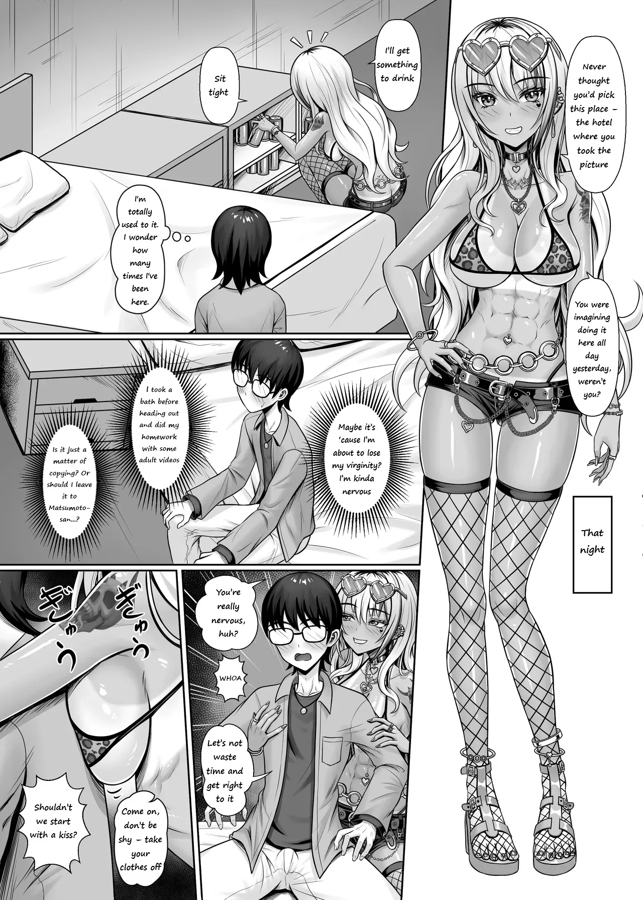 Fucking With the Class’s Dark-Skinned Gyaru page 22