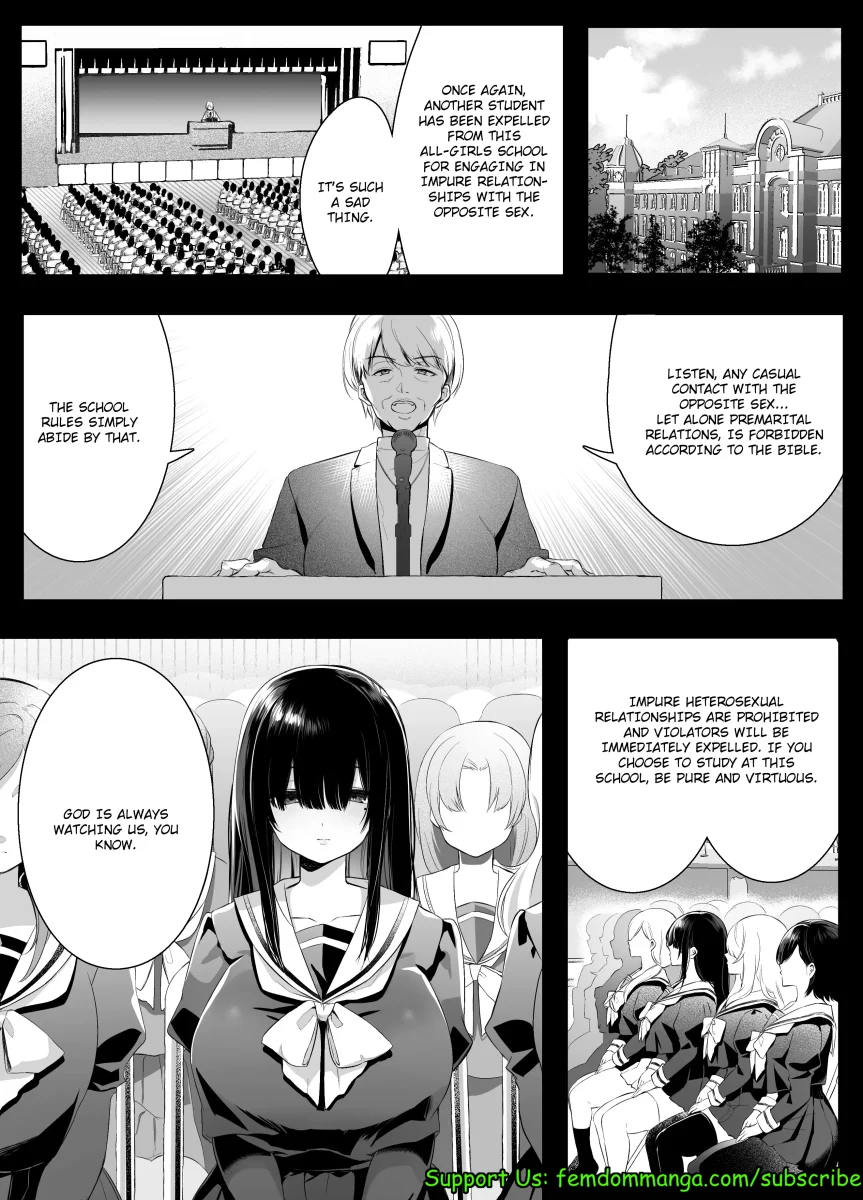 Fujun Isei Kouyuu shitara Soku Taigaku no Seijun Muku na Gakuensei ni Itazura ~Densha Chikan Hen~ page 2