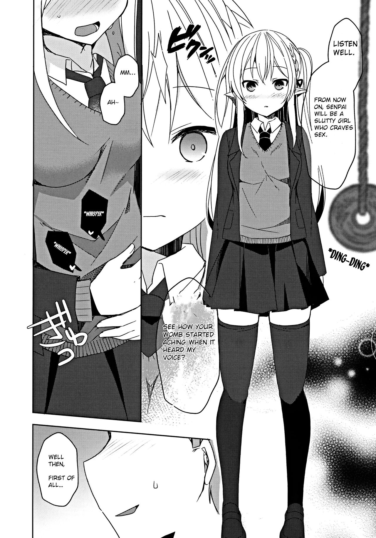 Fujun Ishu Kouyuu Ore to Elf Senpai no Love Love Saimin Seikatsu page 11