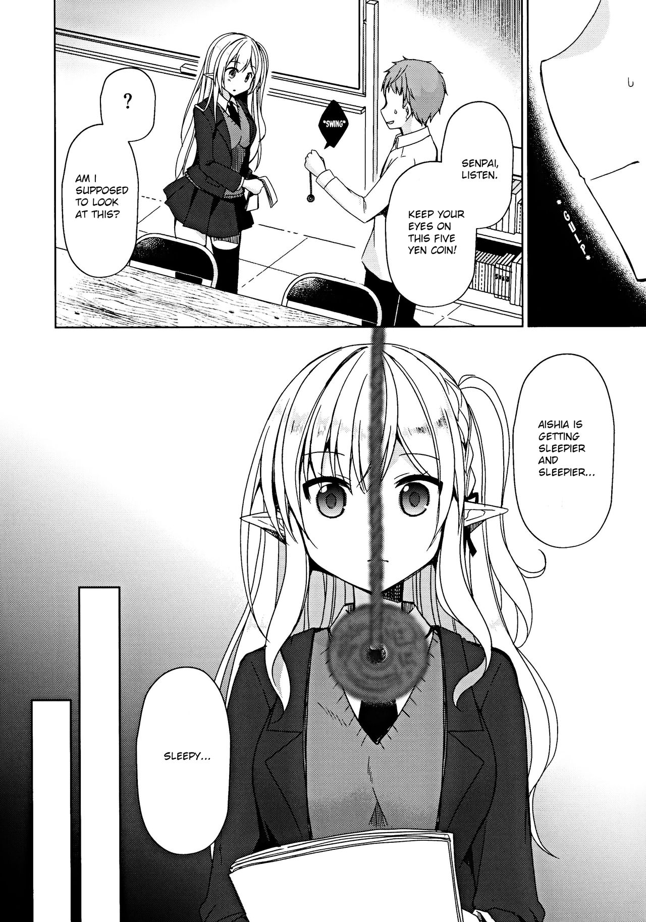 Fujun Ishu Kouyuu Ore to Elf Senpai no Love Love Saimin Seikatsu page 7