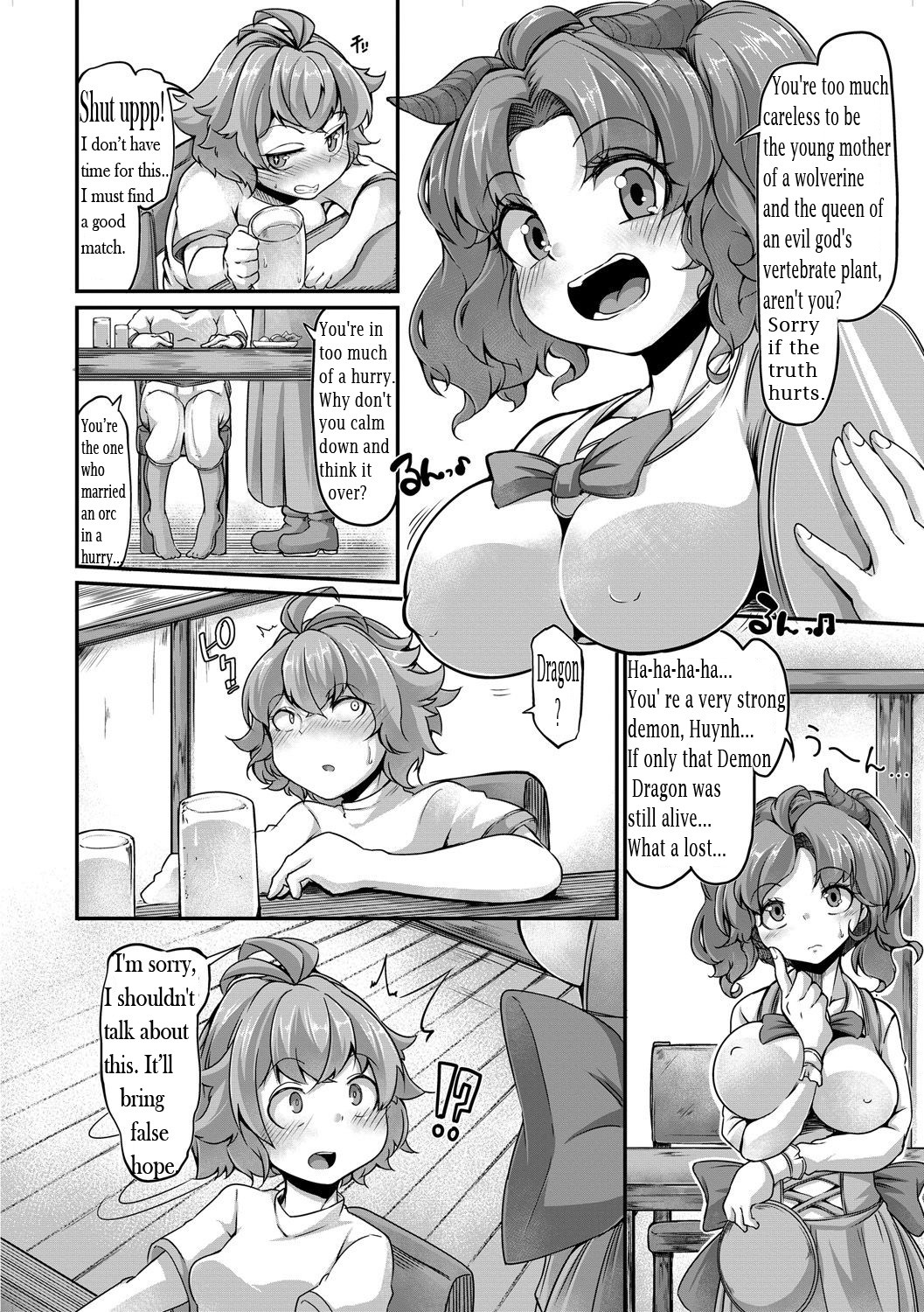 Fukkou!? Ishu Kouhai -Mazoku to Ningen no Kyousei Jidai- 8-wa page 4