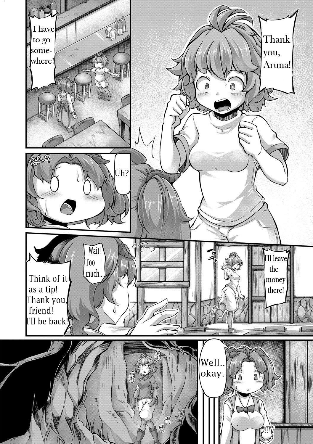 Fukkou!? Ishu Kouhai -Mazoku to Ningen no Kyousei Jidai- 8-wa page 6