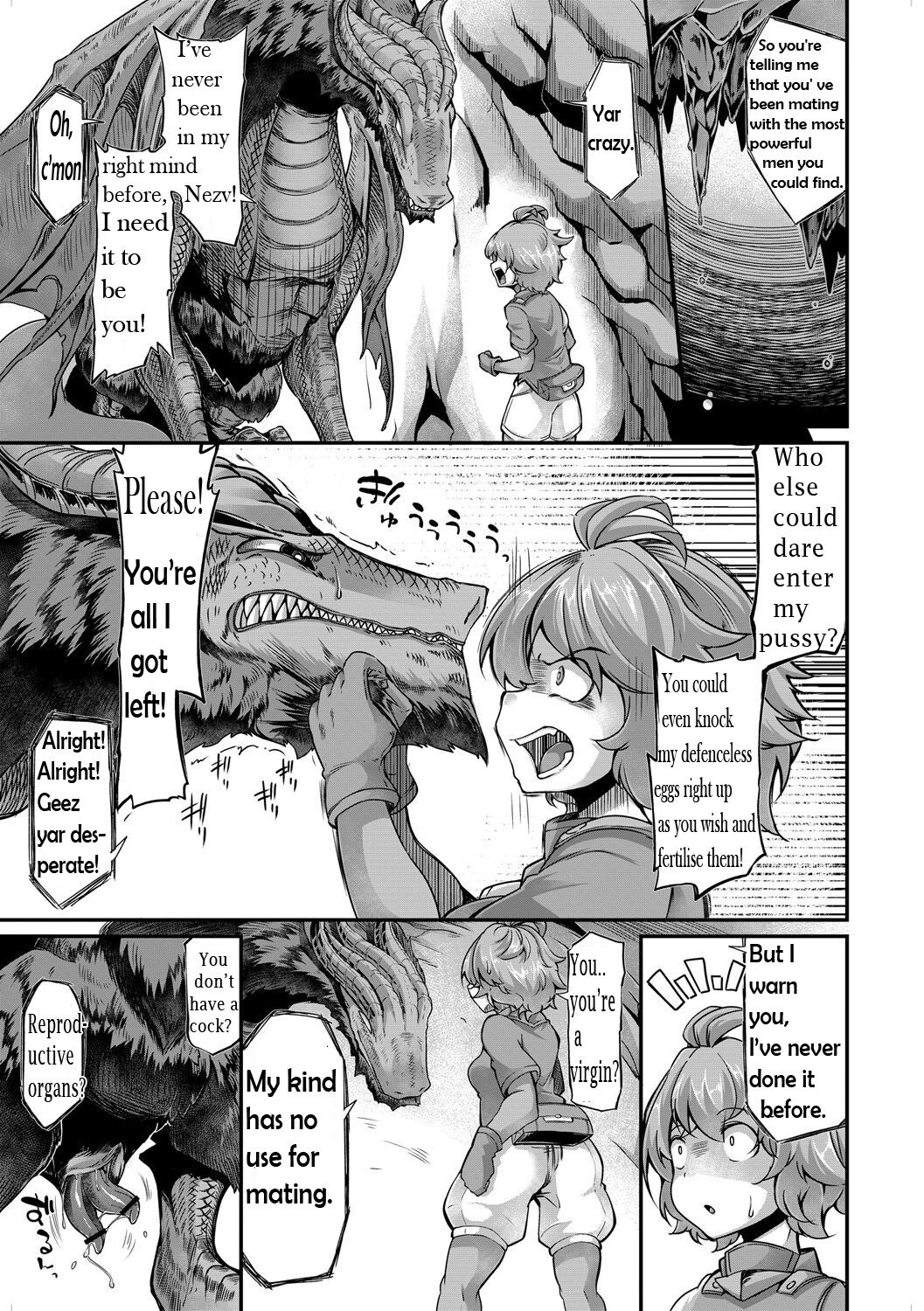 Fukkou!? Ishu Kouhai -Mazoku to Ningen no Kyousei Jidai- 8-wa page 9