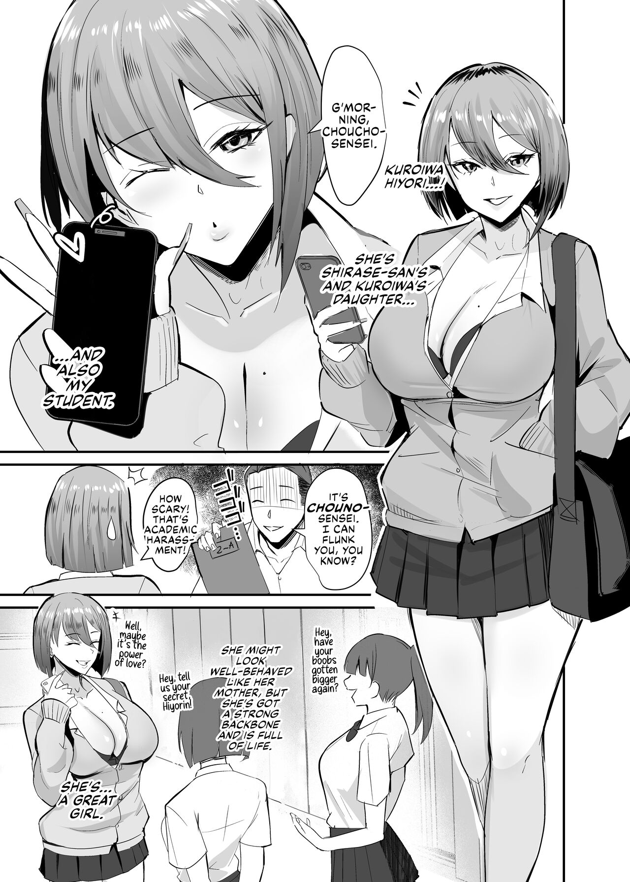 Fukushu NTR <Okaseri Kaeshi Tatsuri Kaeshi> ~Mou Gamannarane! Oyako Soutte Baka na Otoko to Taukiae Iyakatte!~ page 10