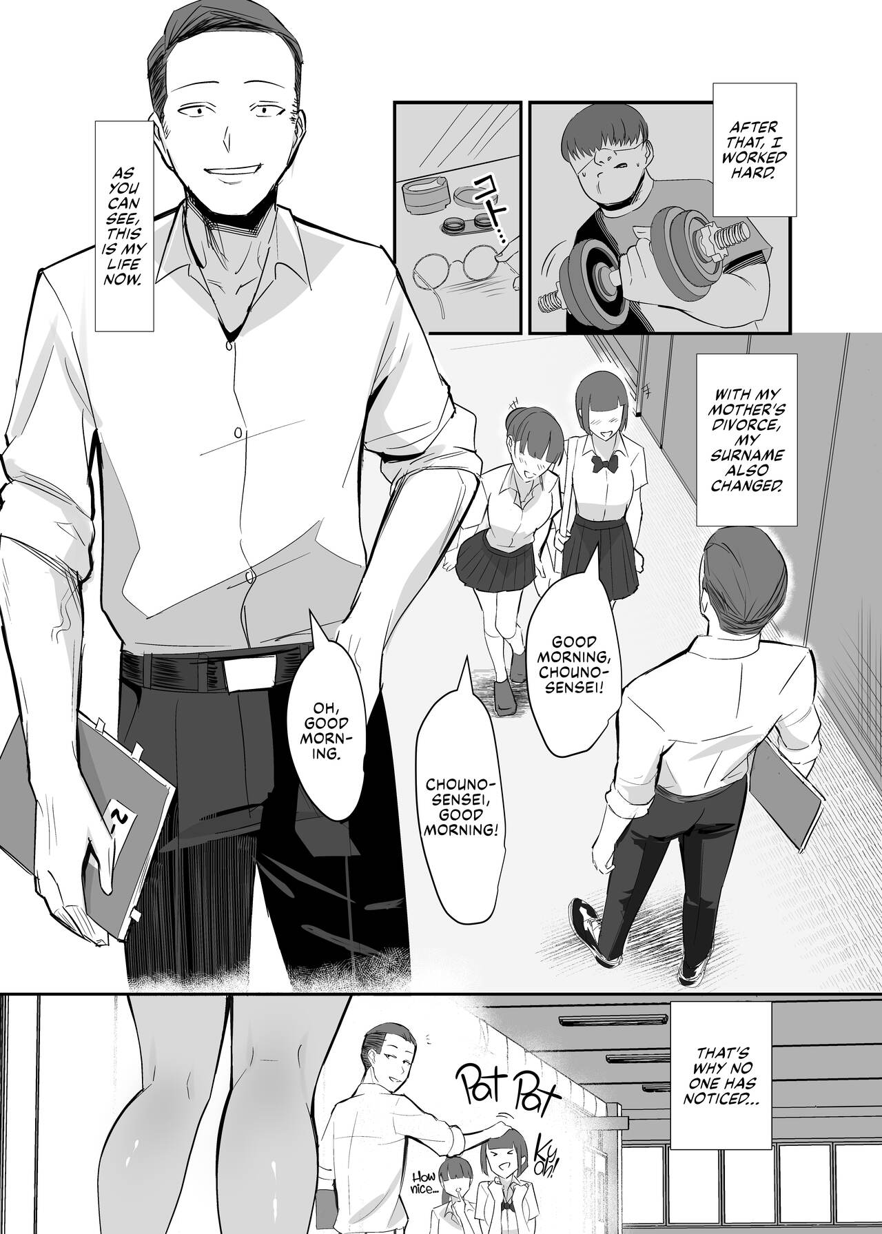 Fukushu NTR <Okaseri Kaeshi Tatsuri Kaeshi> ~Mou Gamannarane! Oyako Soutte Baka na Otoko to Taukiae Iyakatte!~ page 9