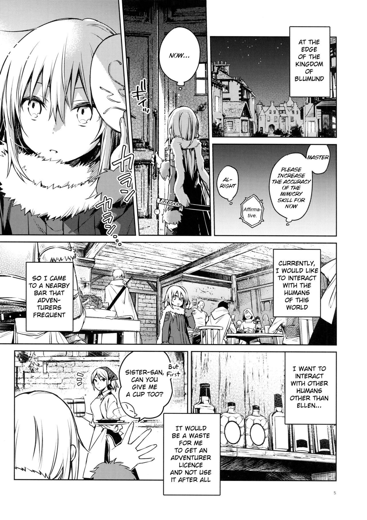Fun Interactions with Mob Adventurers page 5
