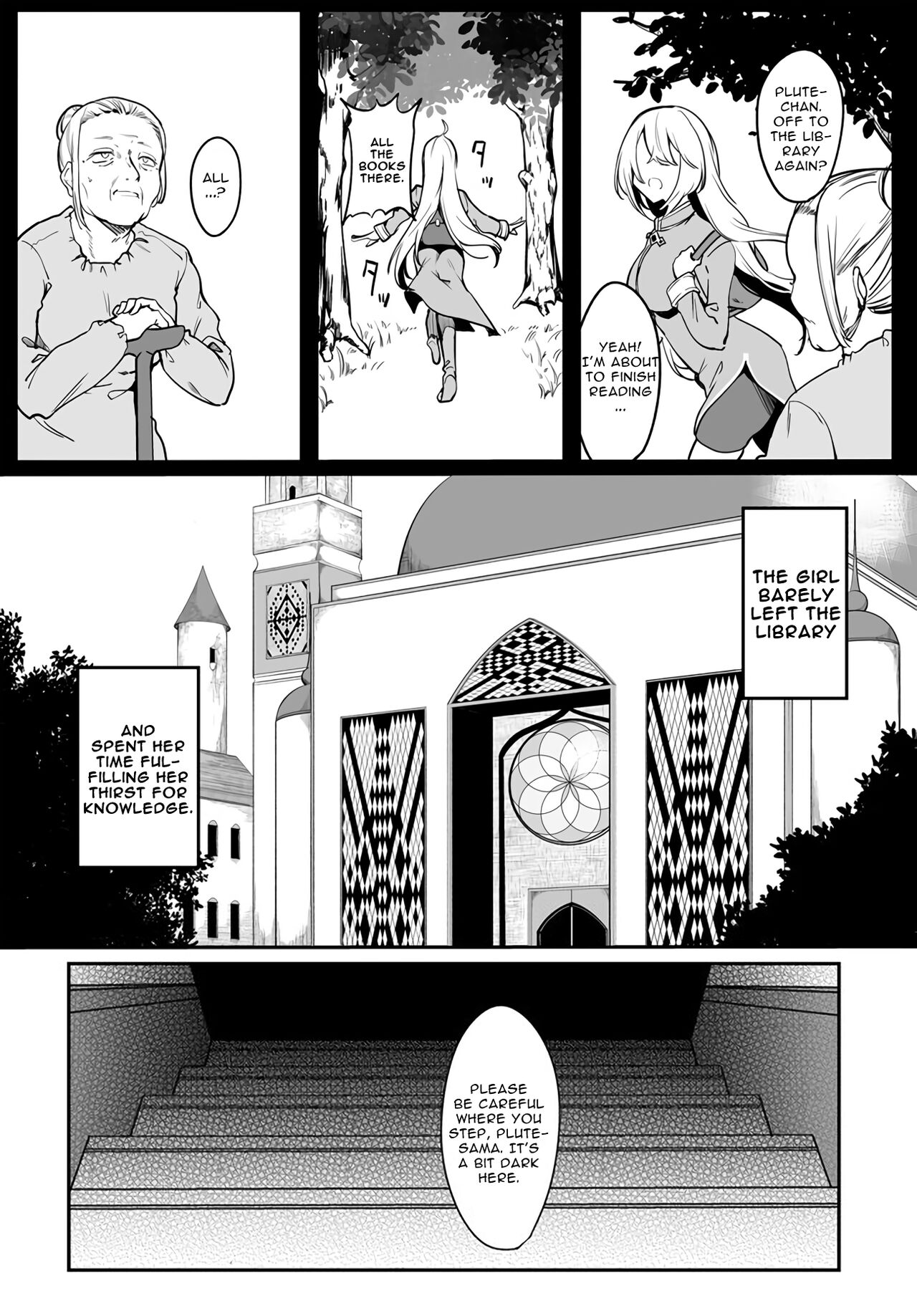 Furou Fushi Shoujo no Naedoko Ryokouki - The Nursery Travel Report by a Immortality Girl.  Ch. 1-3 page 9
