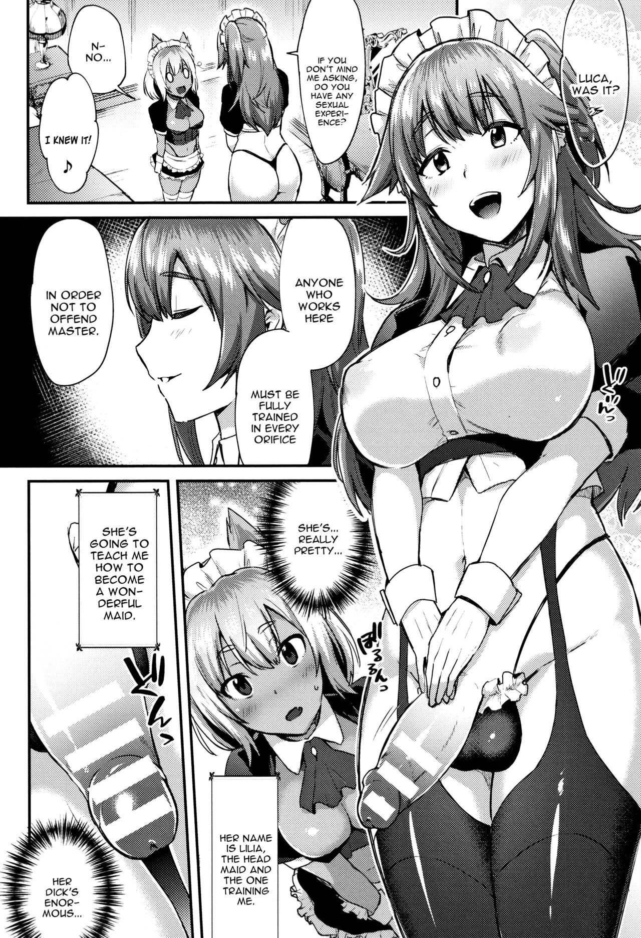 Futa Maid ~Shiniri Maid Luca Ganbarimasu!~ page 2