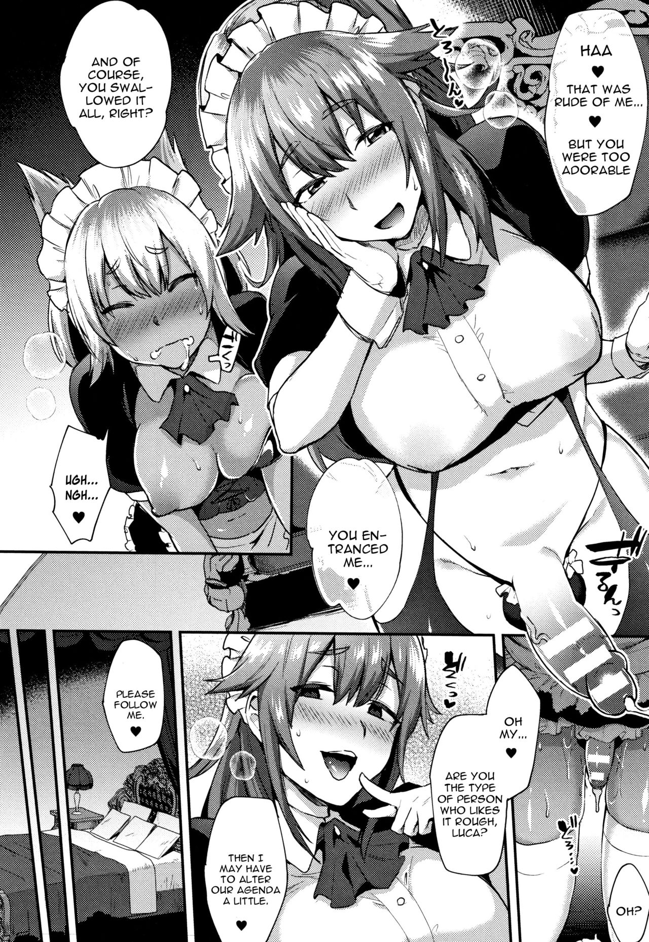 Futa Maid ~Shiniri Maid Luca Ganbarimasu!~ page 8