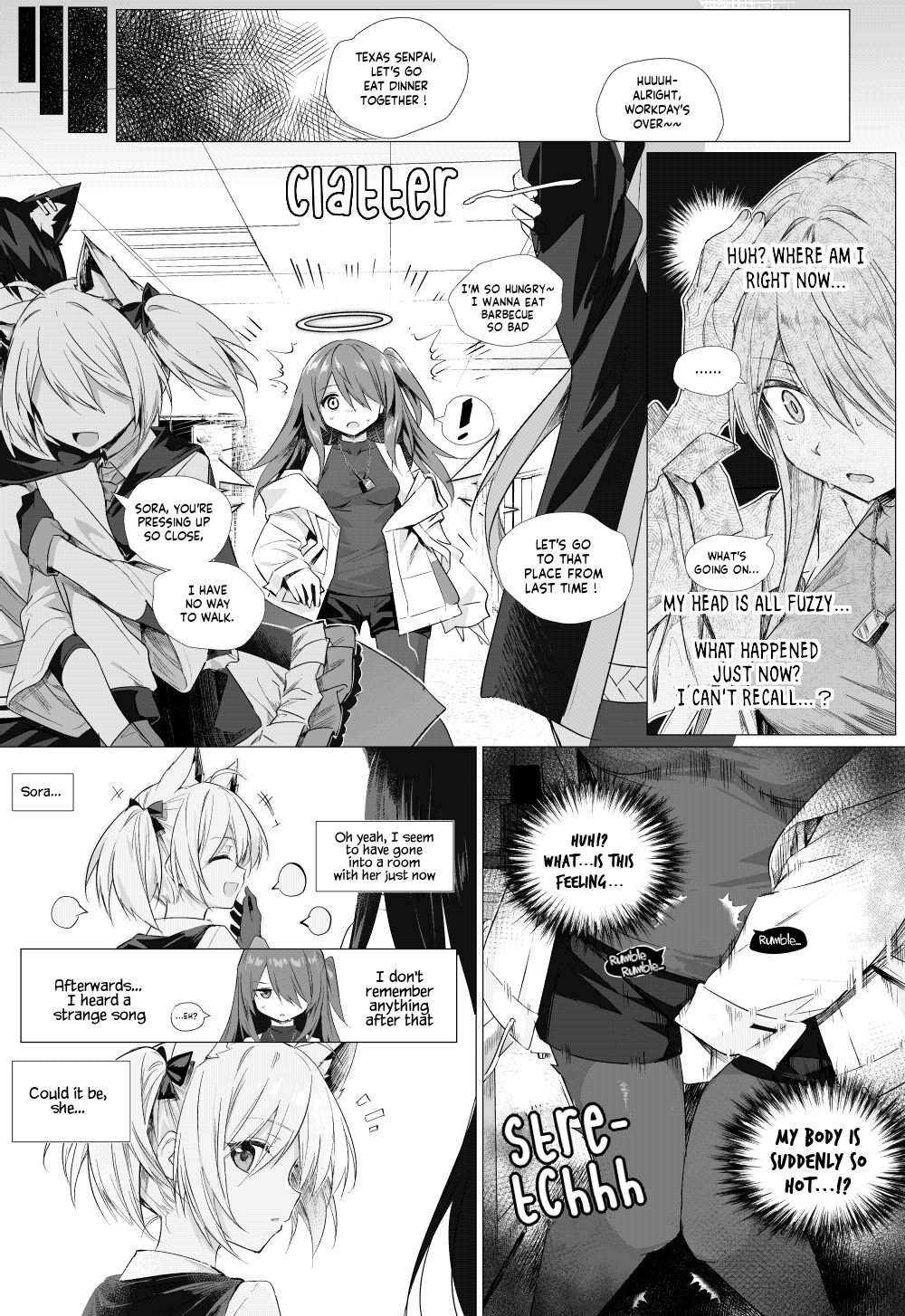 Futa SoraxExusiai Doujinshi page 13