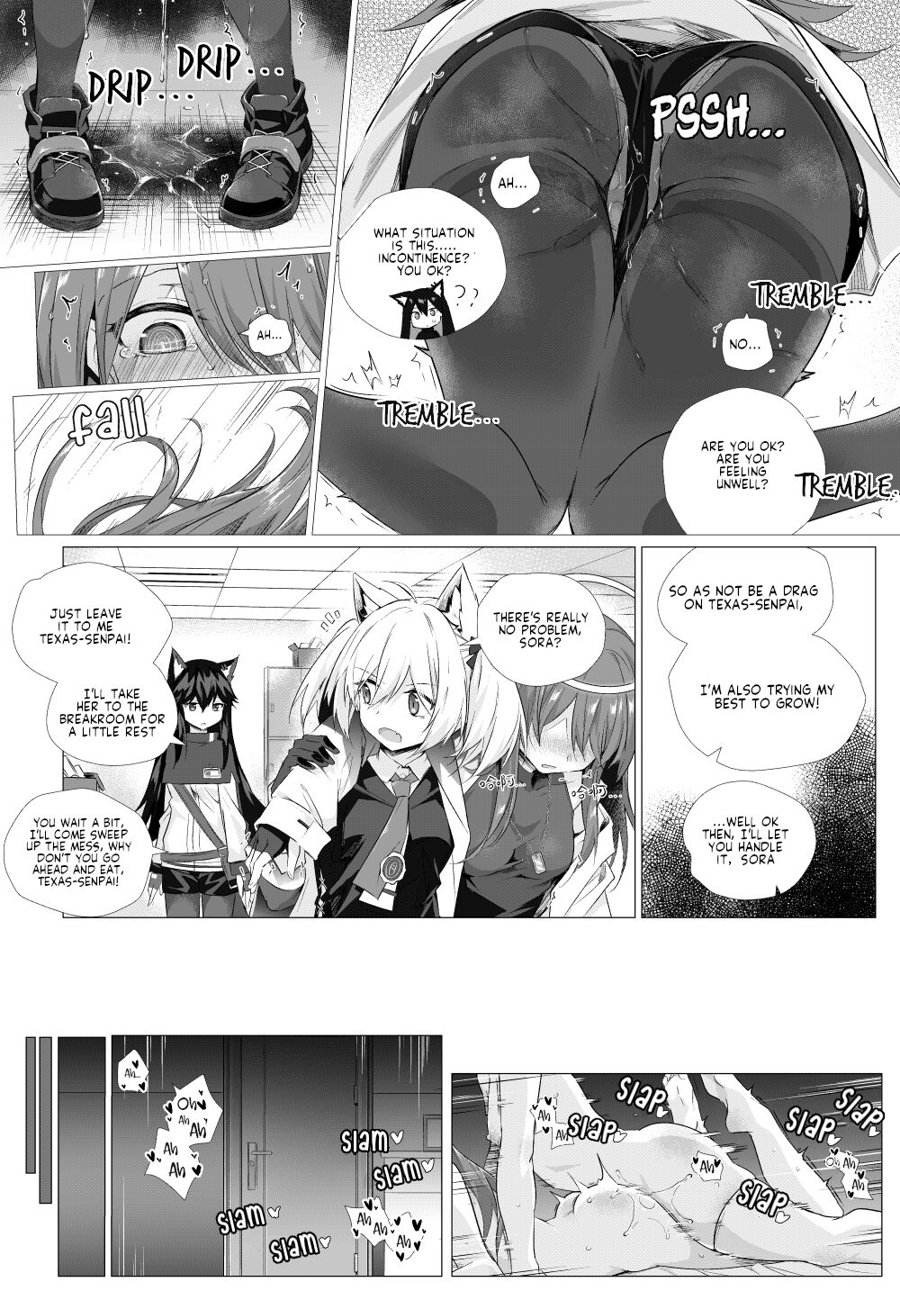 Futa SoraxExusiai Doujinshi page 15