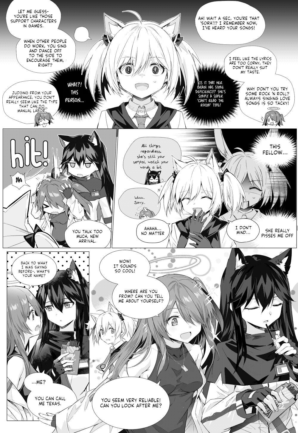 Futa SoraxExusiai Doujinshi page 2