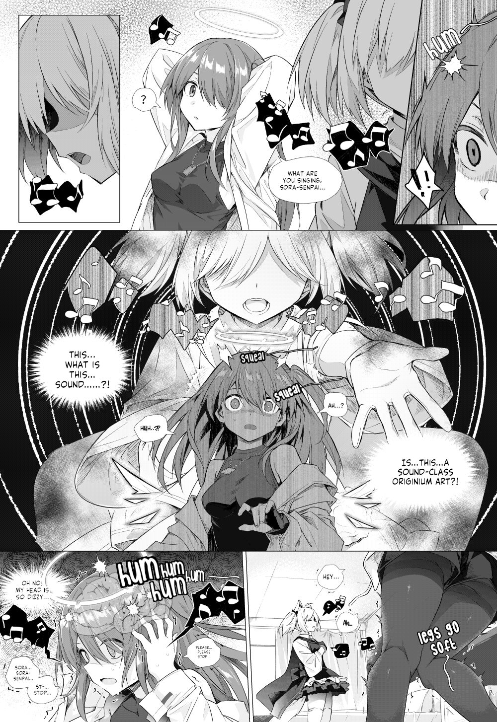 Futa SoraxExusiai Doujinshi page 5