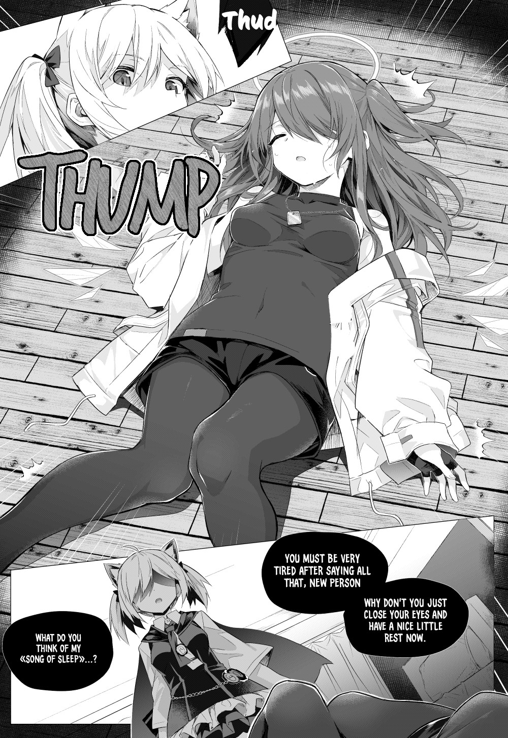 Futa SoraxExusiai Doujinshi page 6