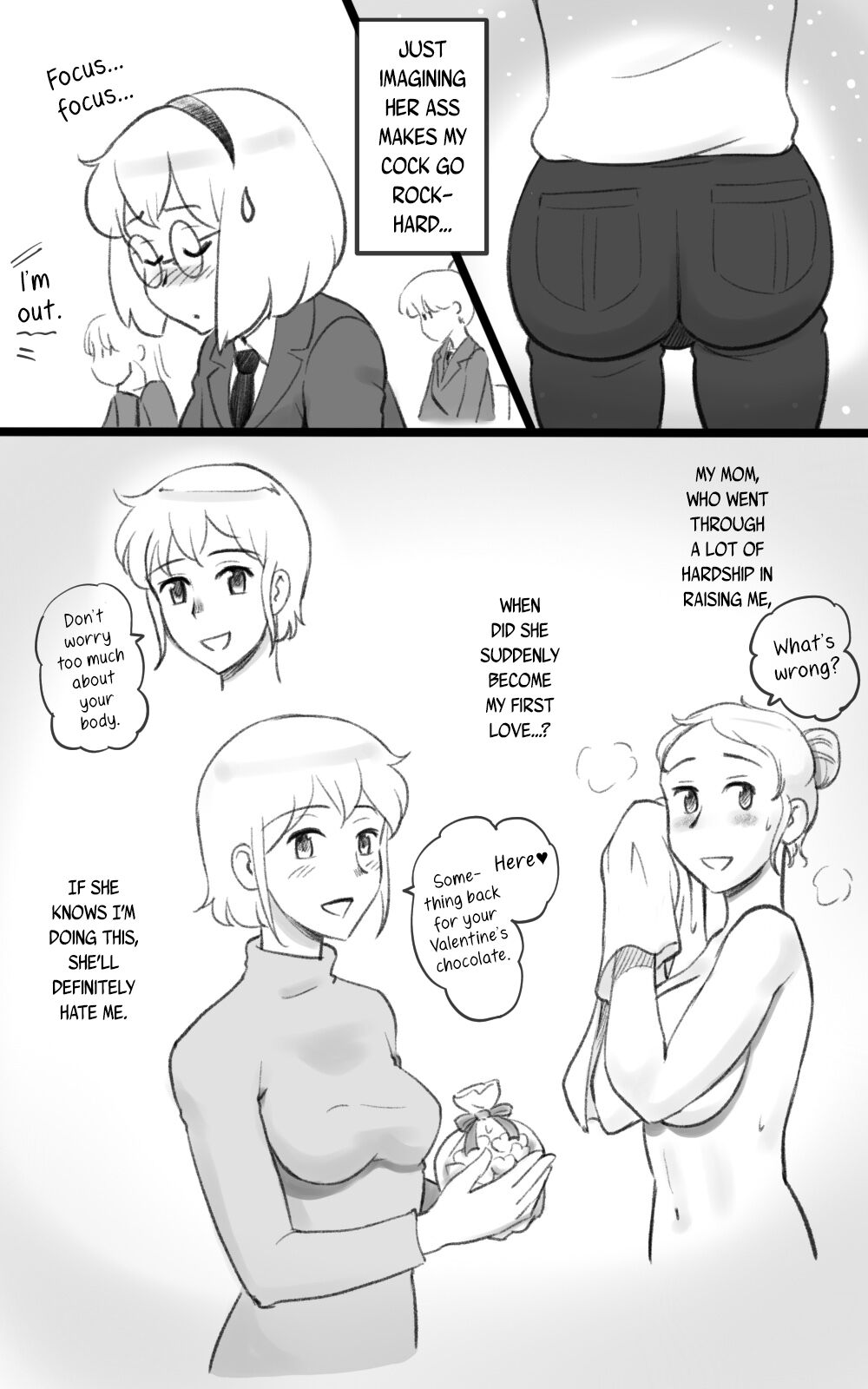 Futakoi ~A Futanari Daughter's Love For Her Mother~ page 14
