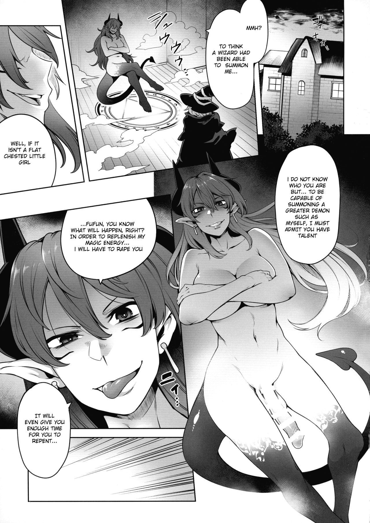 Futanari Akuma no Shachiku Seikatsu page 3