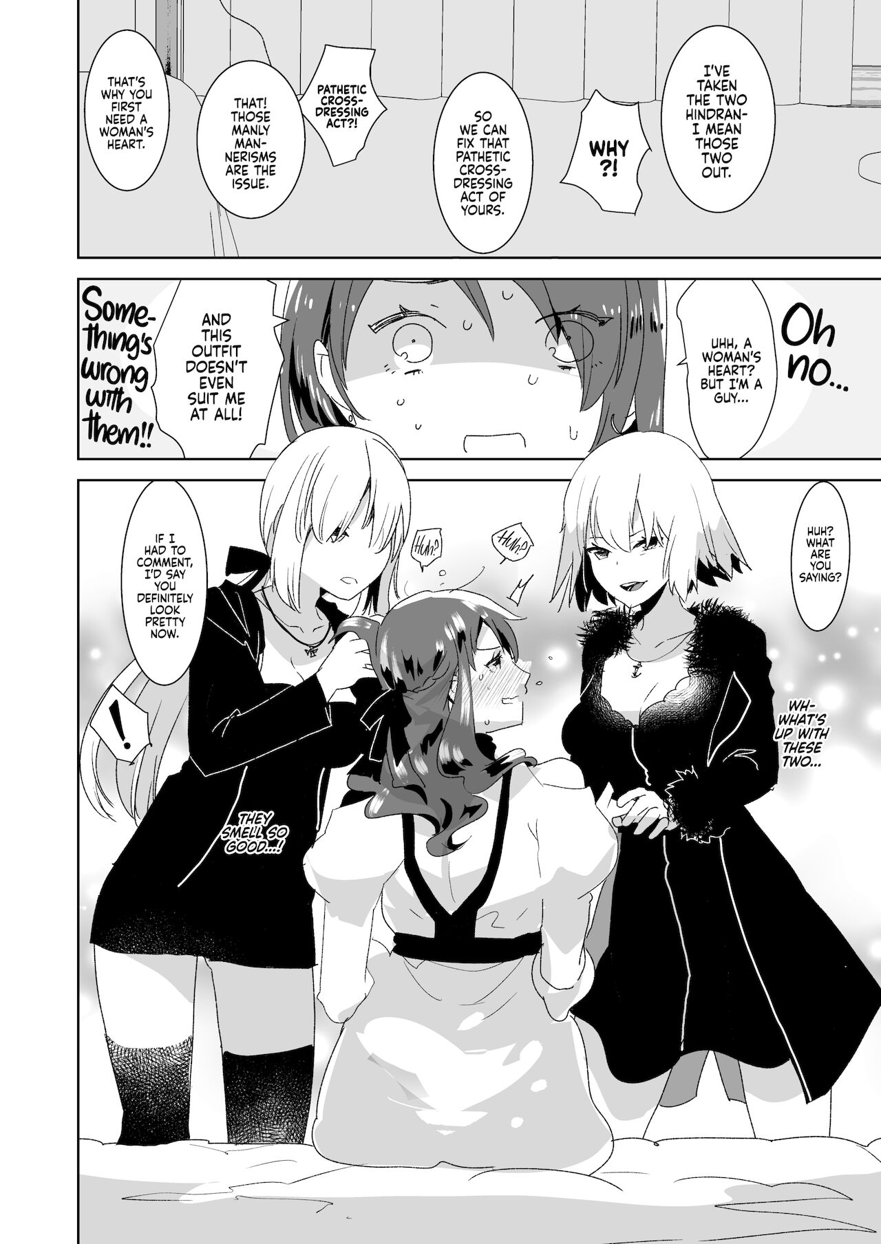 Futanari Alter-tachi ni Josou Shita Ore ga Okasareru Hanashi page 5