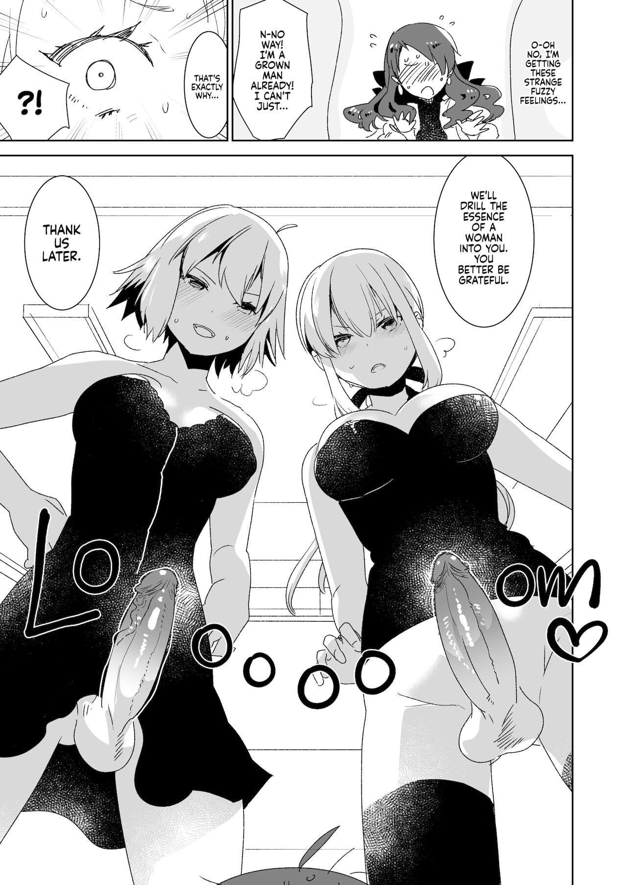 Futanari Alter-tachi ni Josou Shita Ore ga Okasareru Hanashi page 6