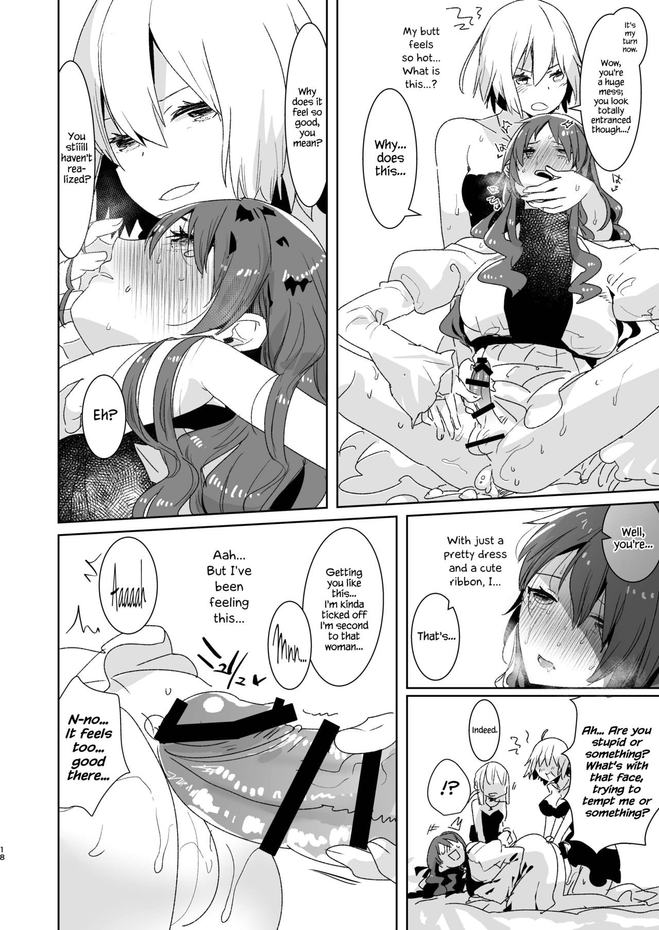 Futanari Alter-tachi ni Josou Shita Ore ga Okasareru Hanashi page 18