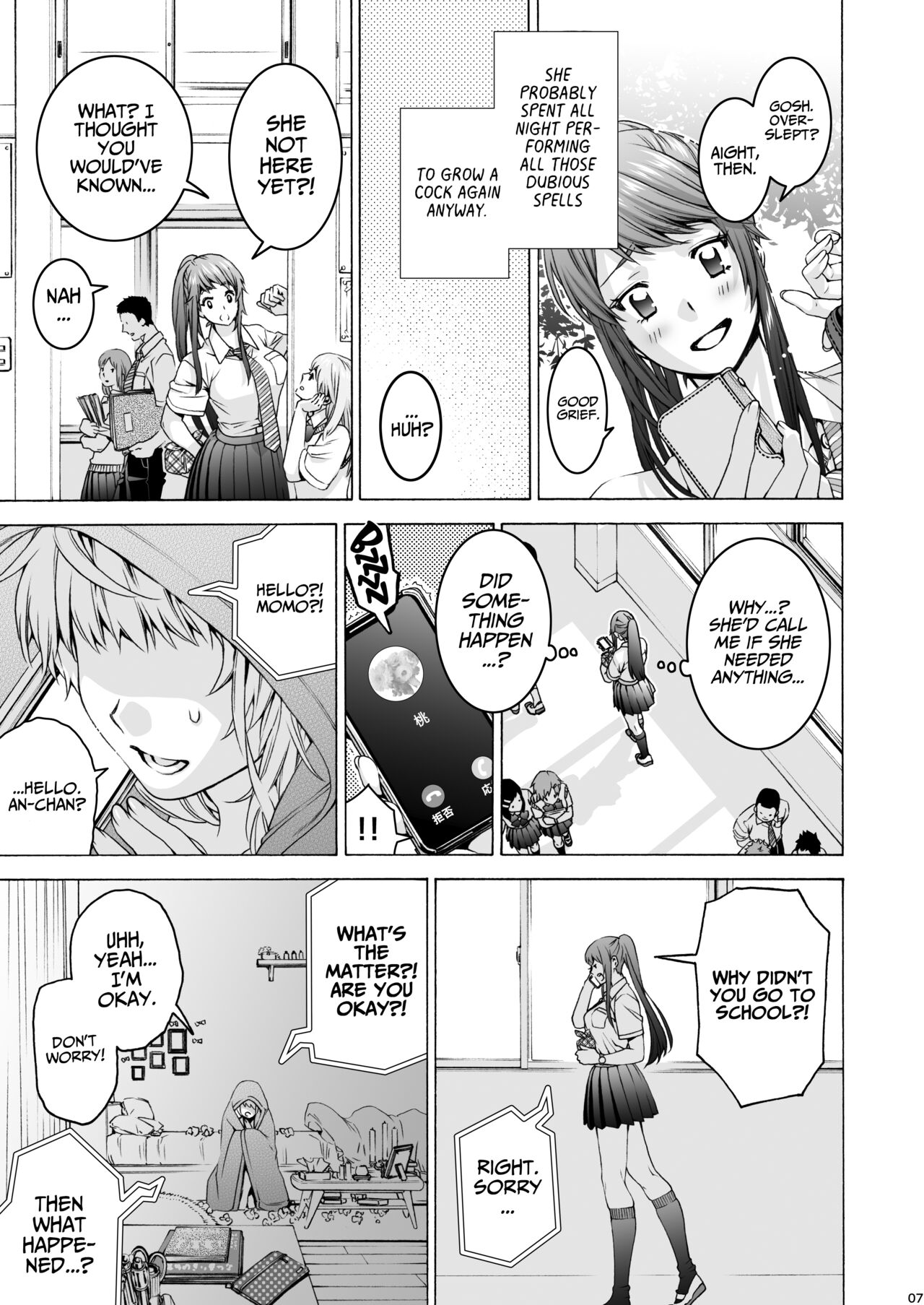 Futanari Apricot & Peach page 7