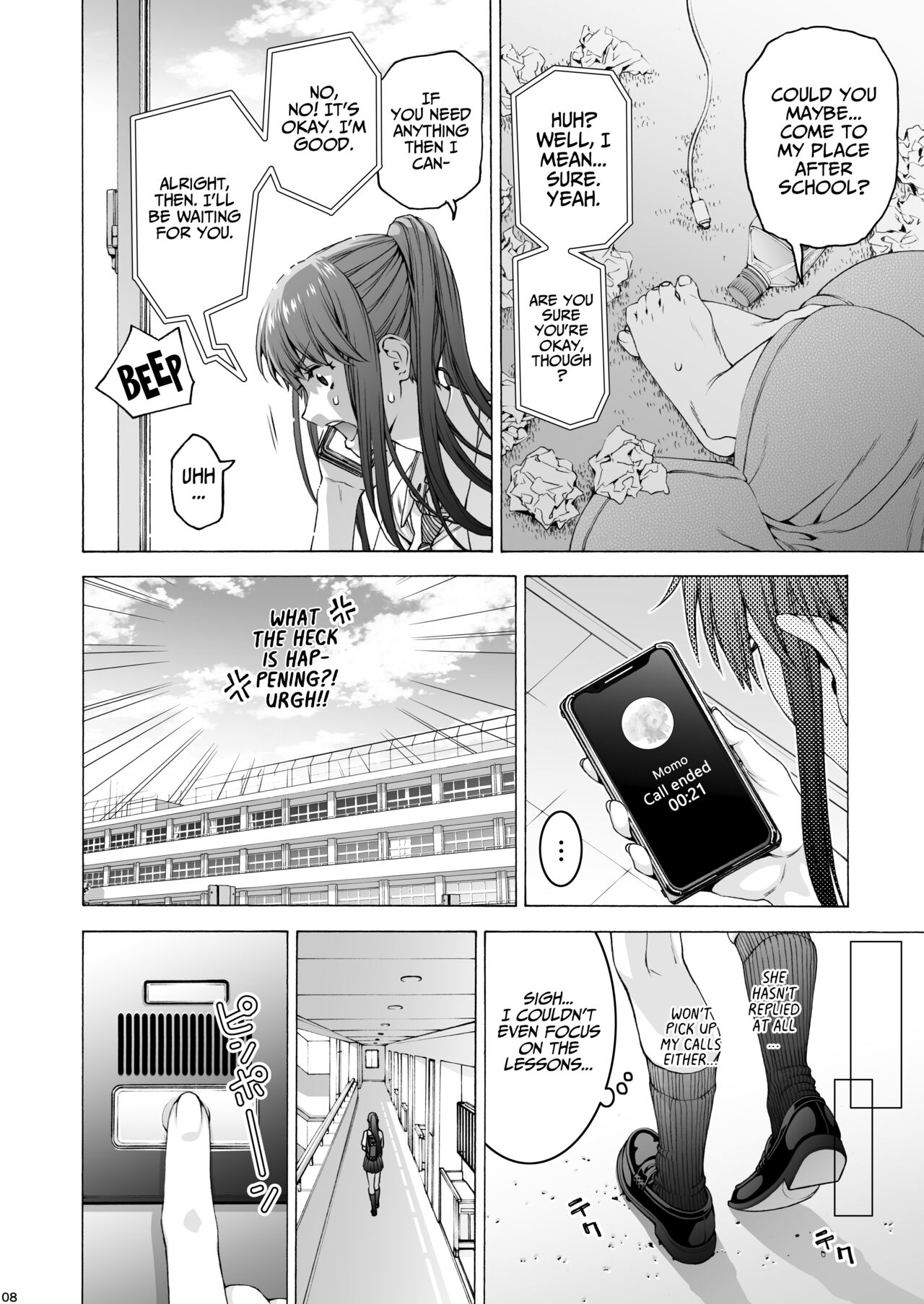 Futanari Apricot & Peach page 8