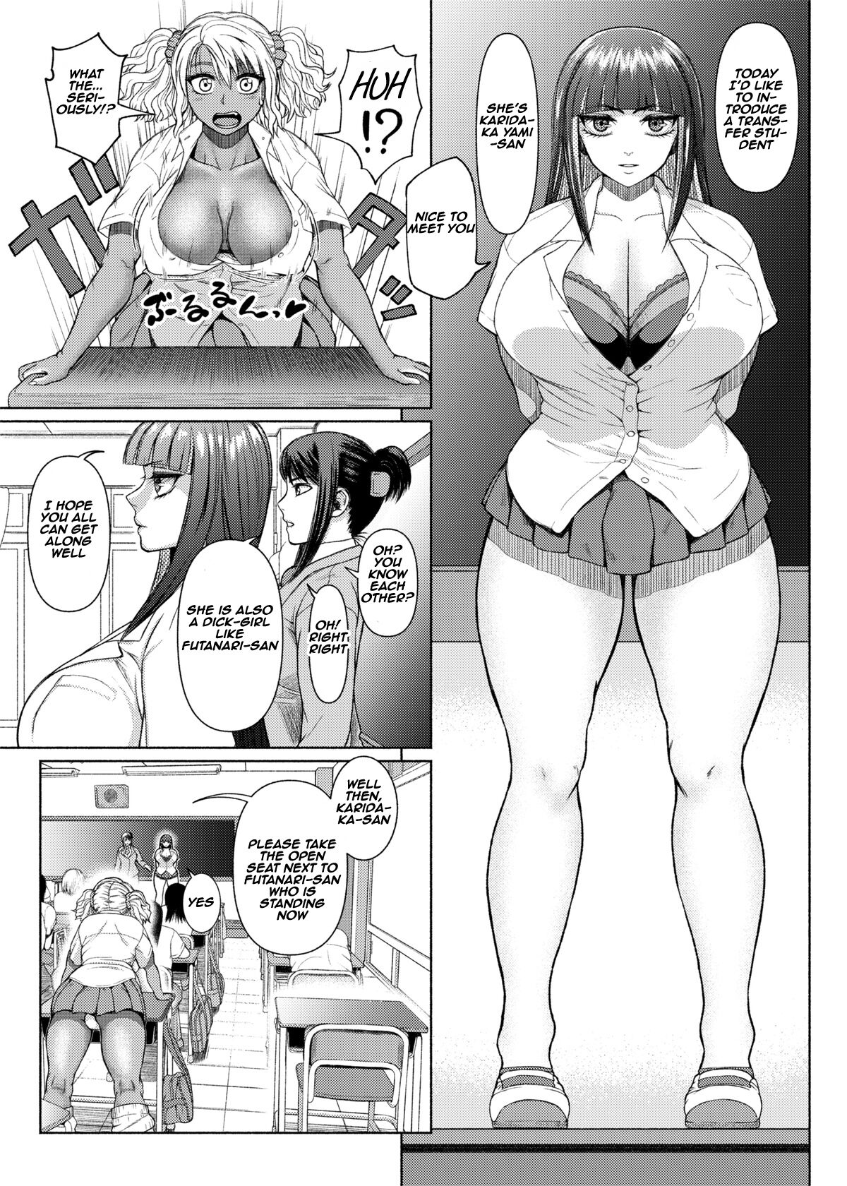 Futanari Bitch Gal wa Suki desu ka? Arc 1 to 7 page 58