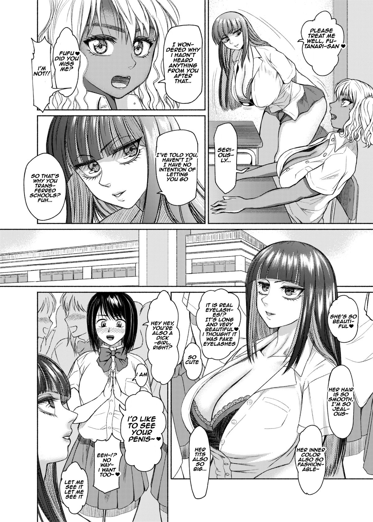 Futanari Bitch Gal wa Suki desu ka? Arc 1 to 7 page 59