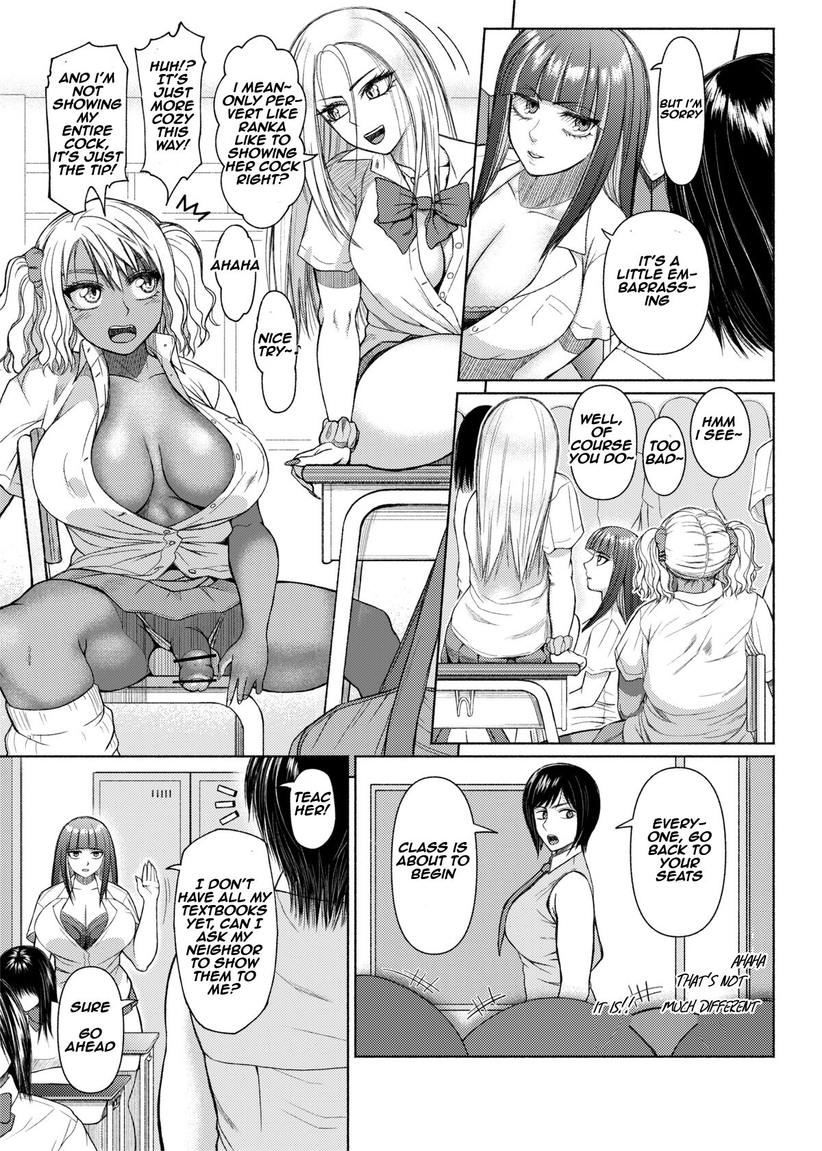 Futanari Bitch Gal wa Suki desu ka? Arc 1 to 7 page 60