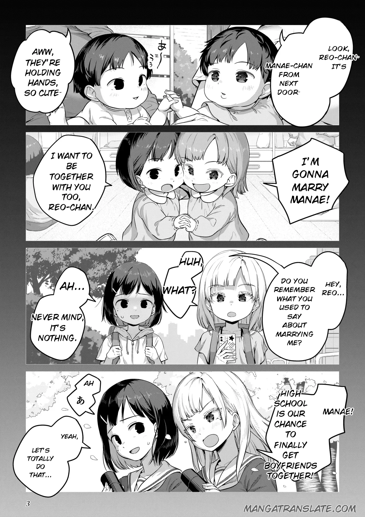 Futanari-chan and the Childhood Friend Who Can't Get a Boyfriend page 2