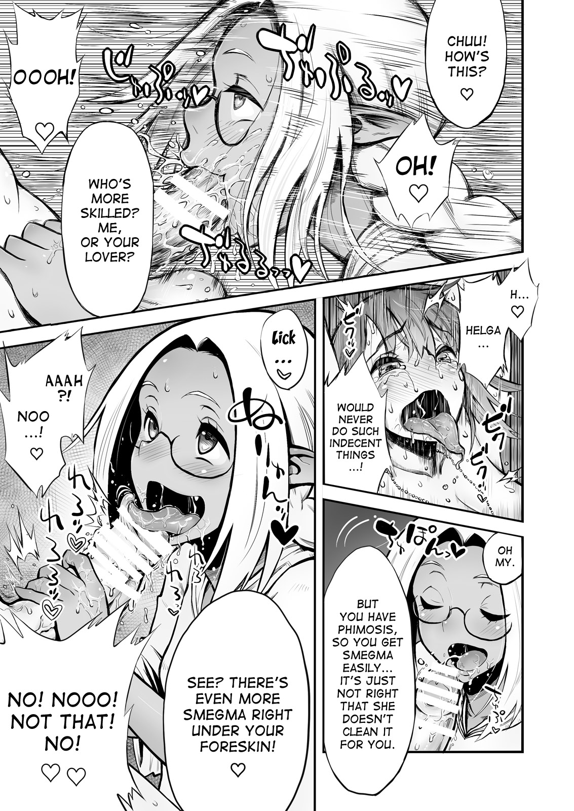 Futanari Chinpo ni Shokushu Sanran page 12