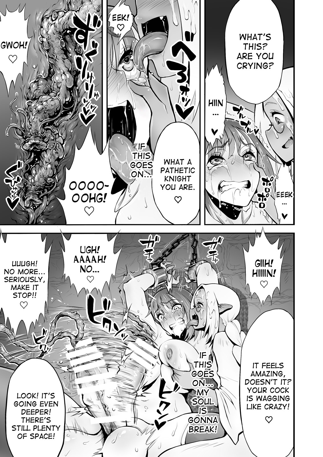 Futanari Chinpo ni Shokushu Sanran page 20