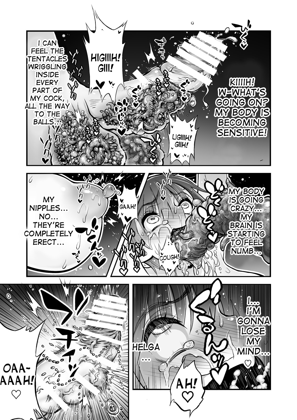 Futanari Chinpo ni Shokushu Sanran page 34