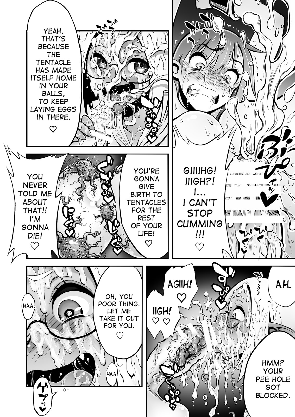 Futanari Chinpo ni Shokushu Sanran page 37
