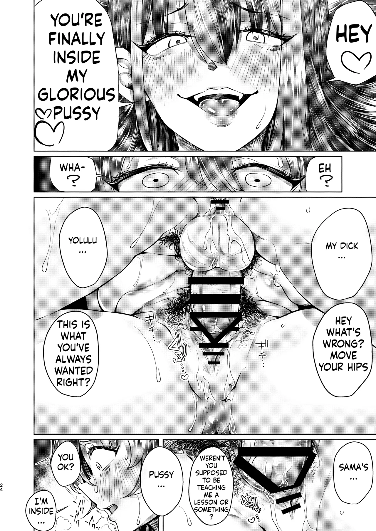 Futanari Chinpo no Onaneta Yoruru-sama page 23