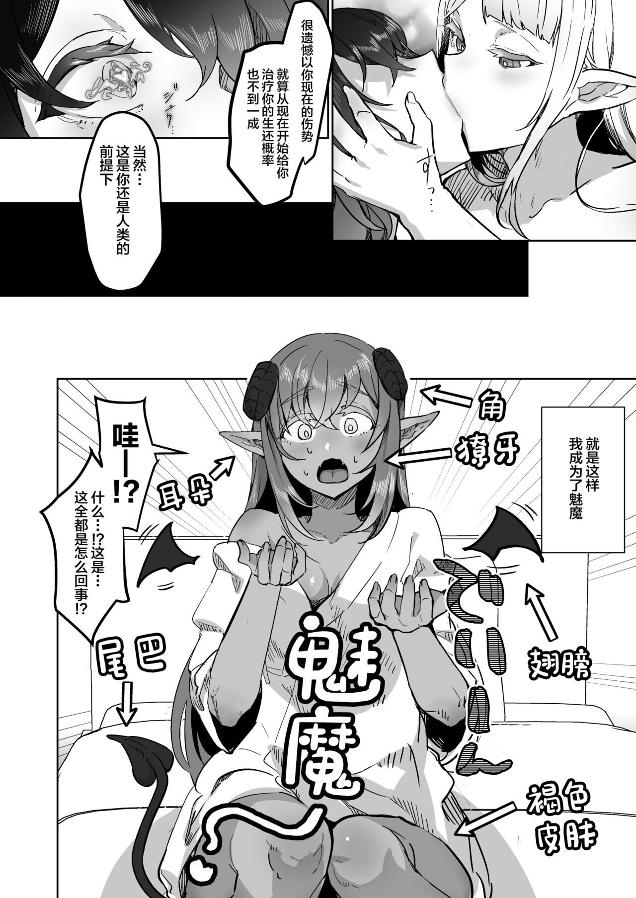 Futanari Chiryou Succubus Clinic Zero ~Succubus Kenshuu Choukyou Hen~ page 6
